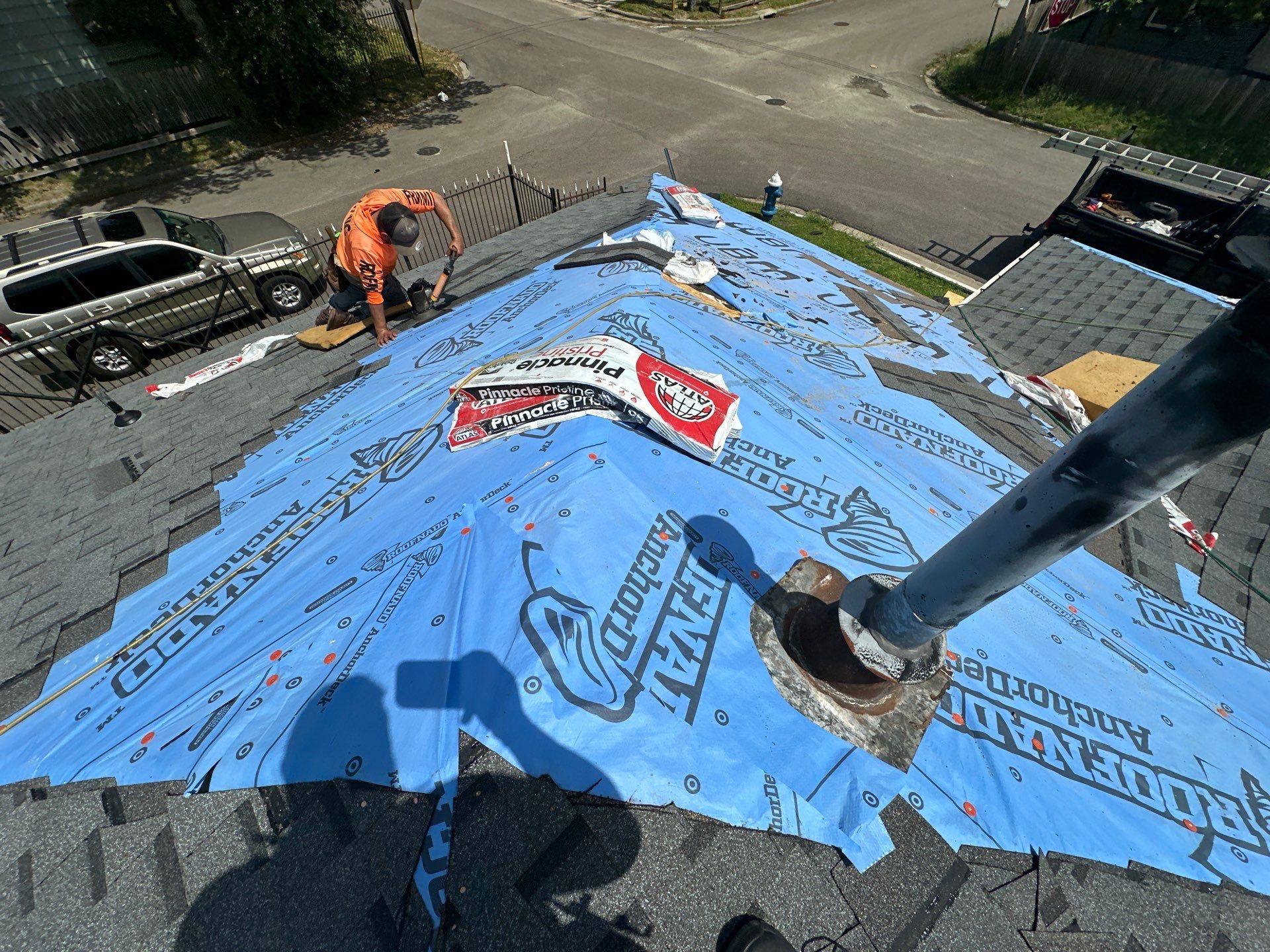 Full Roof Replacement, Deck to Ridge — Houston, TX by PL Roofing & SB Roofing, LLC.
