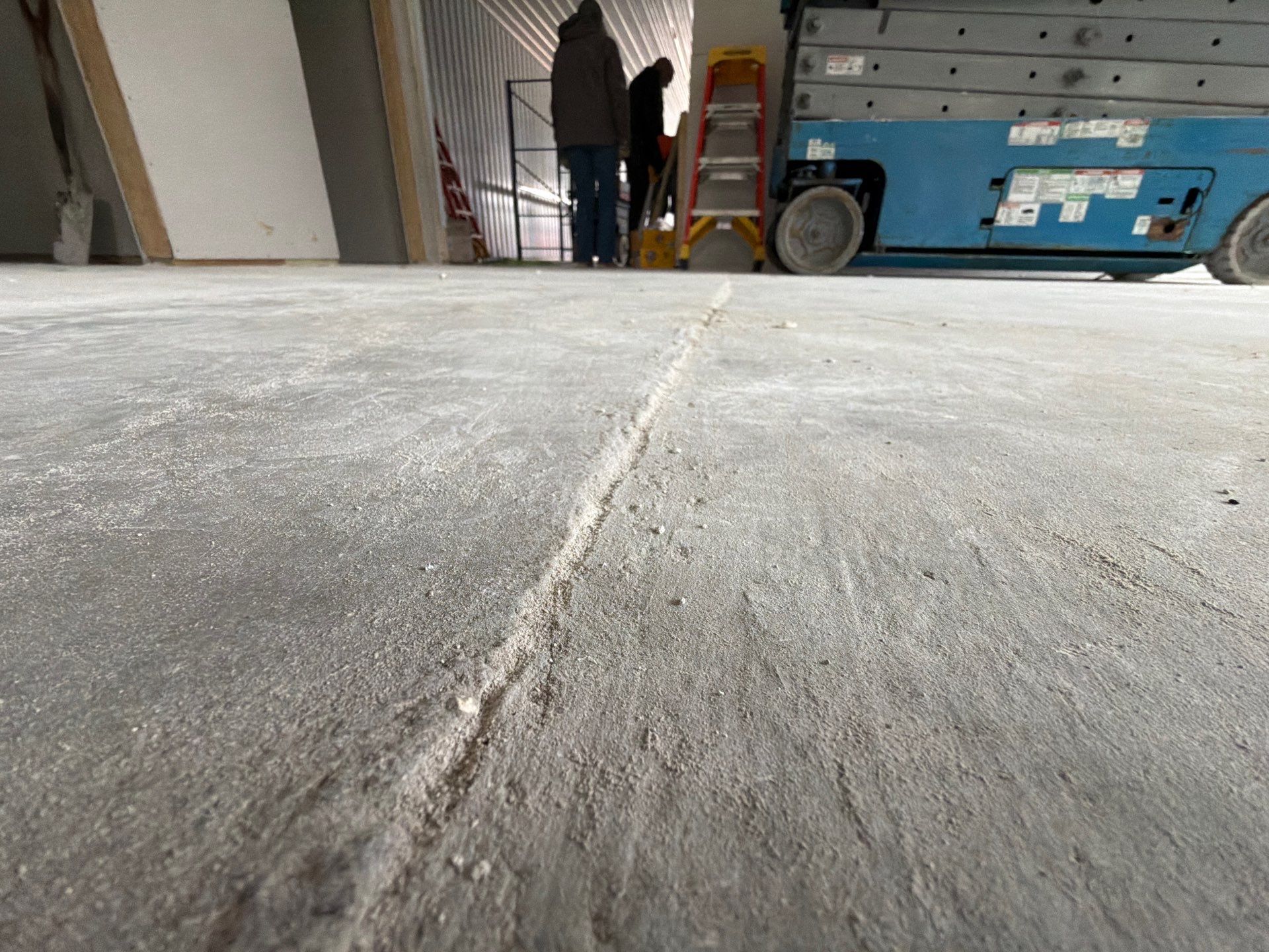 Multi-Color Epoxy Flake Floor Installation in West Olive by Gordon Painting