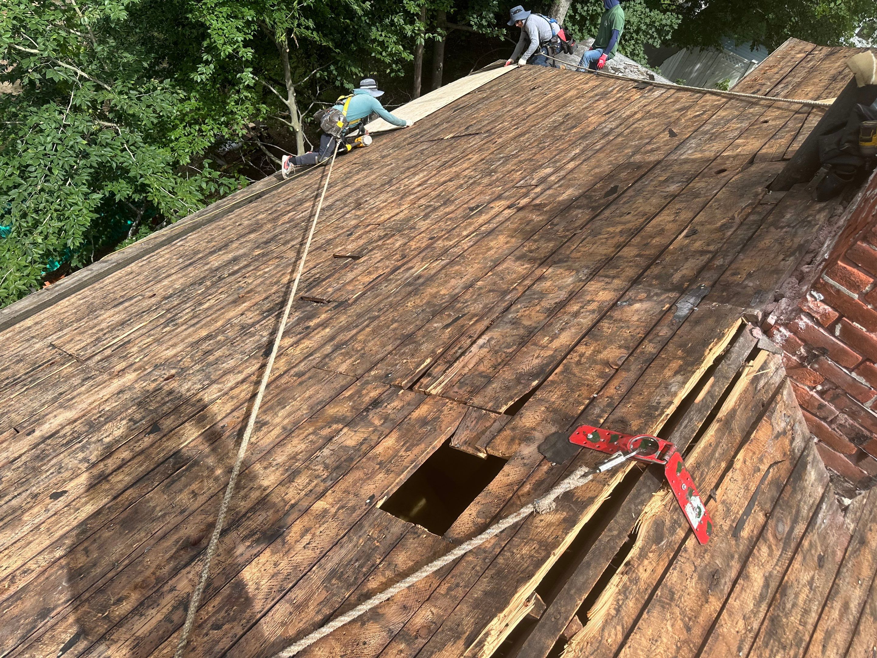 Claremont, NH – Complete Roof Deck Restoration & Owens Corning Roof Installation by Tall pine roofing