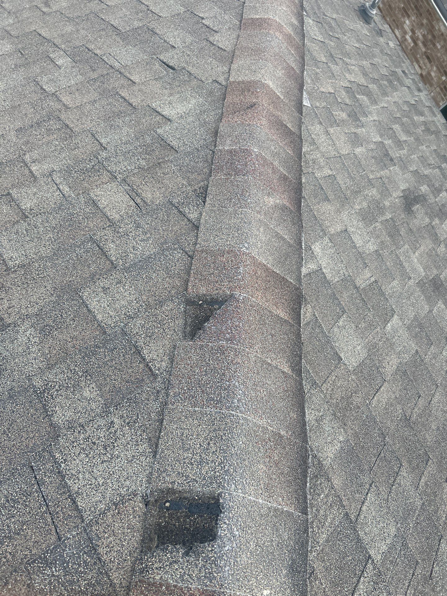 Hail Damage using Owen's Corning Duration (Lifetime) Shingles by Roof Repair Company