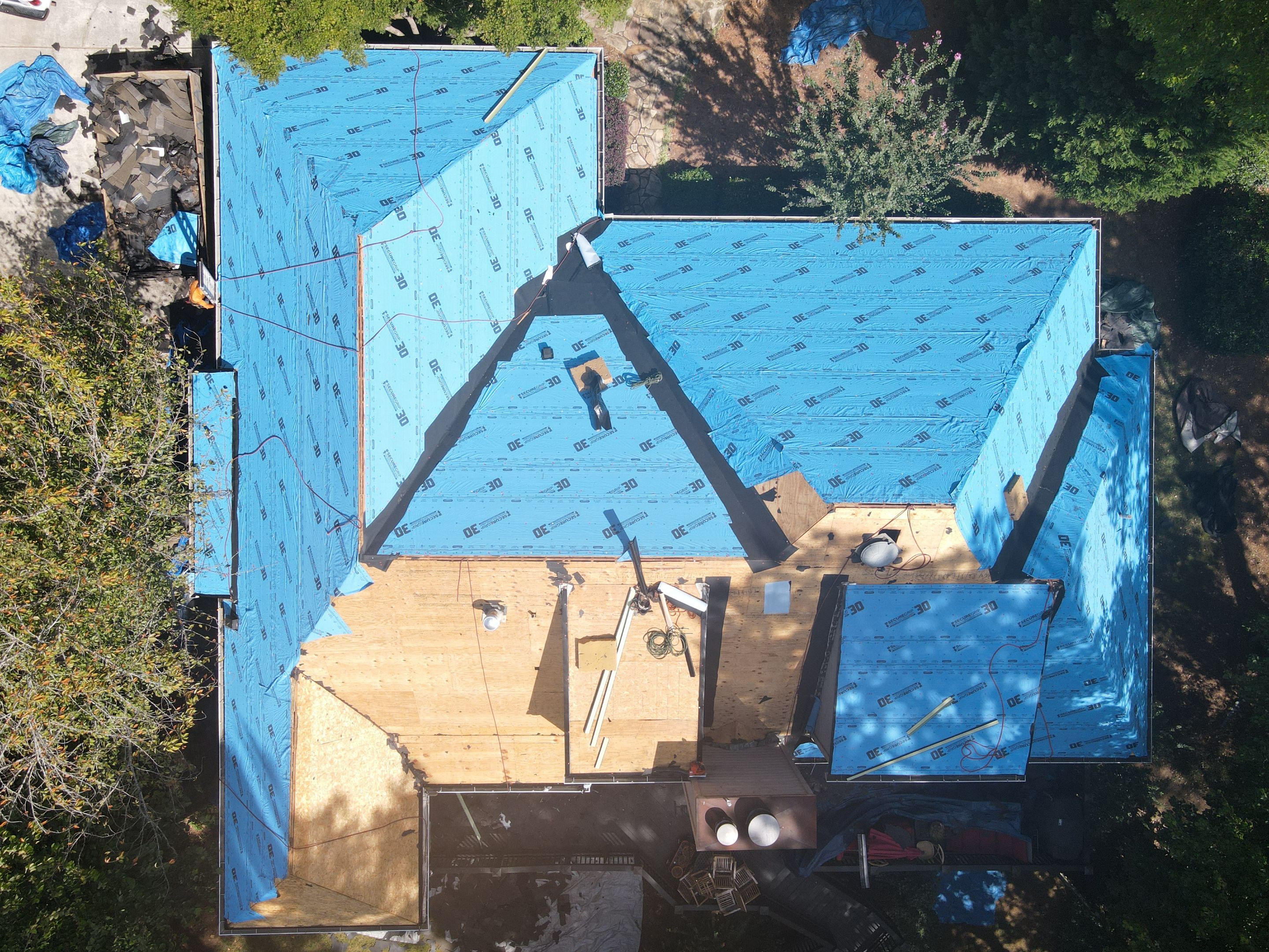 Residential Roofing Installation using Owens Corning by Inspector Roofing and Restoration