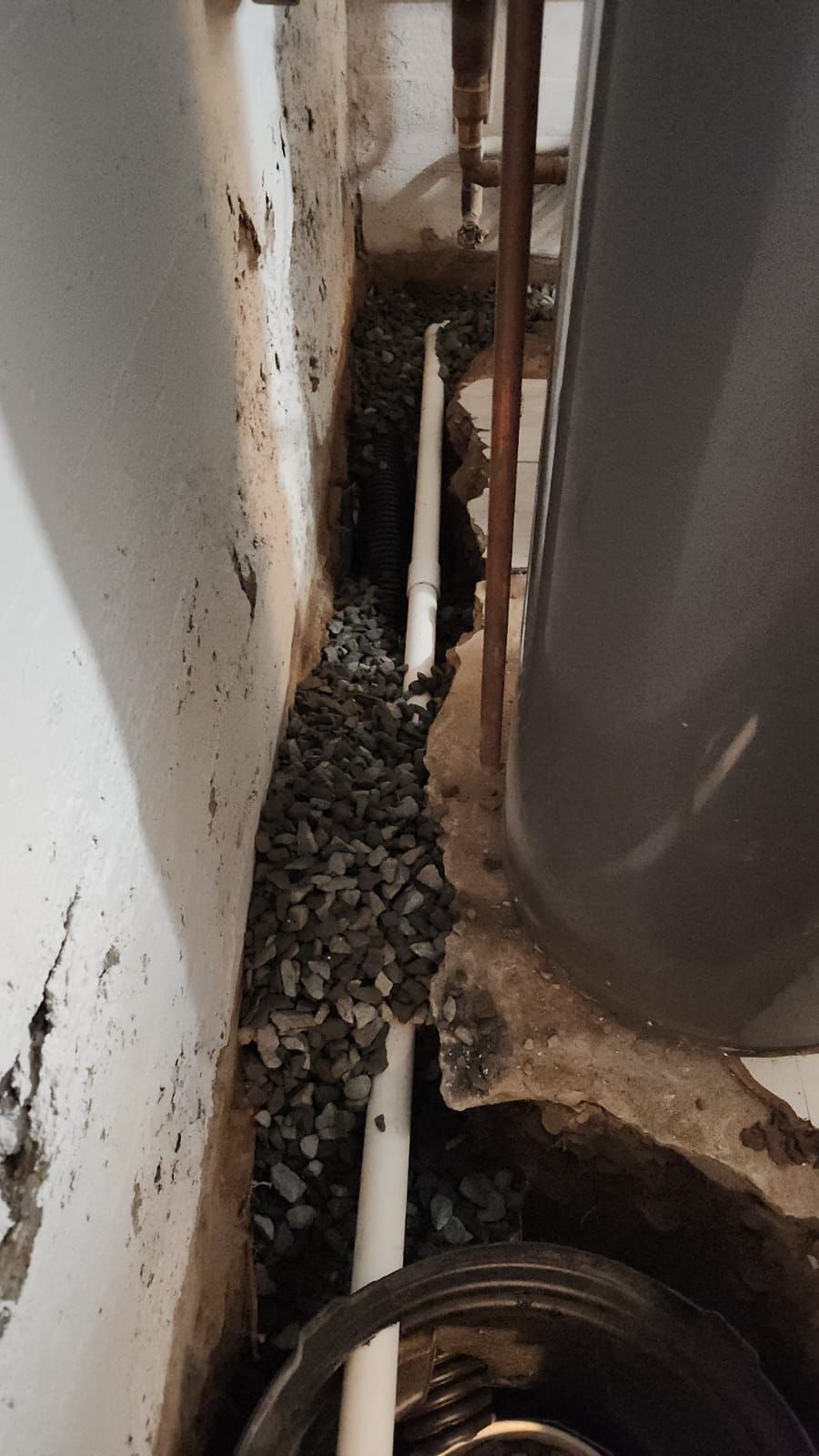 Interior French Drain Newton NJ by Pure Service Pro, LLC 