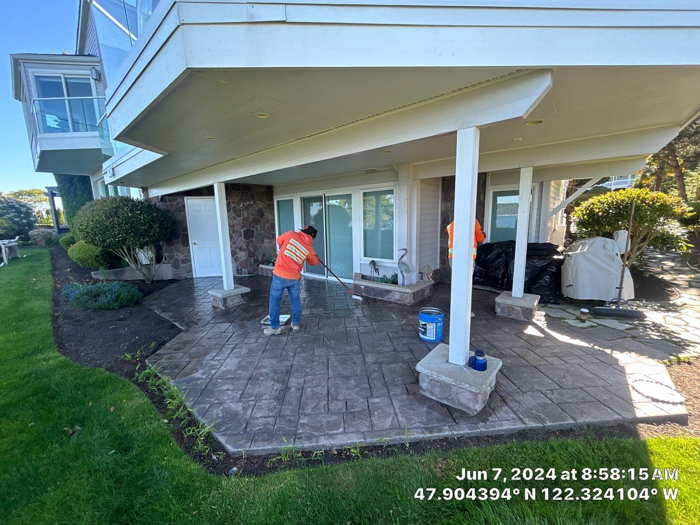 Jim | Concrete Sealer  by Jireh Asphalt & Concrete Inc 