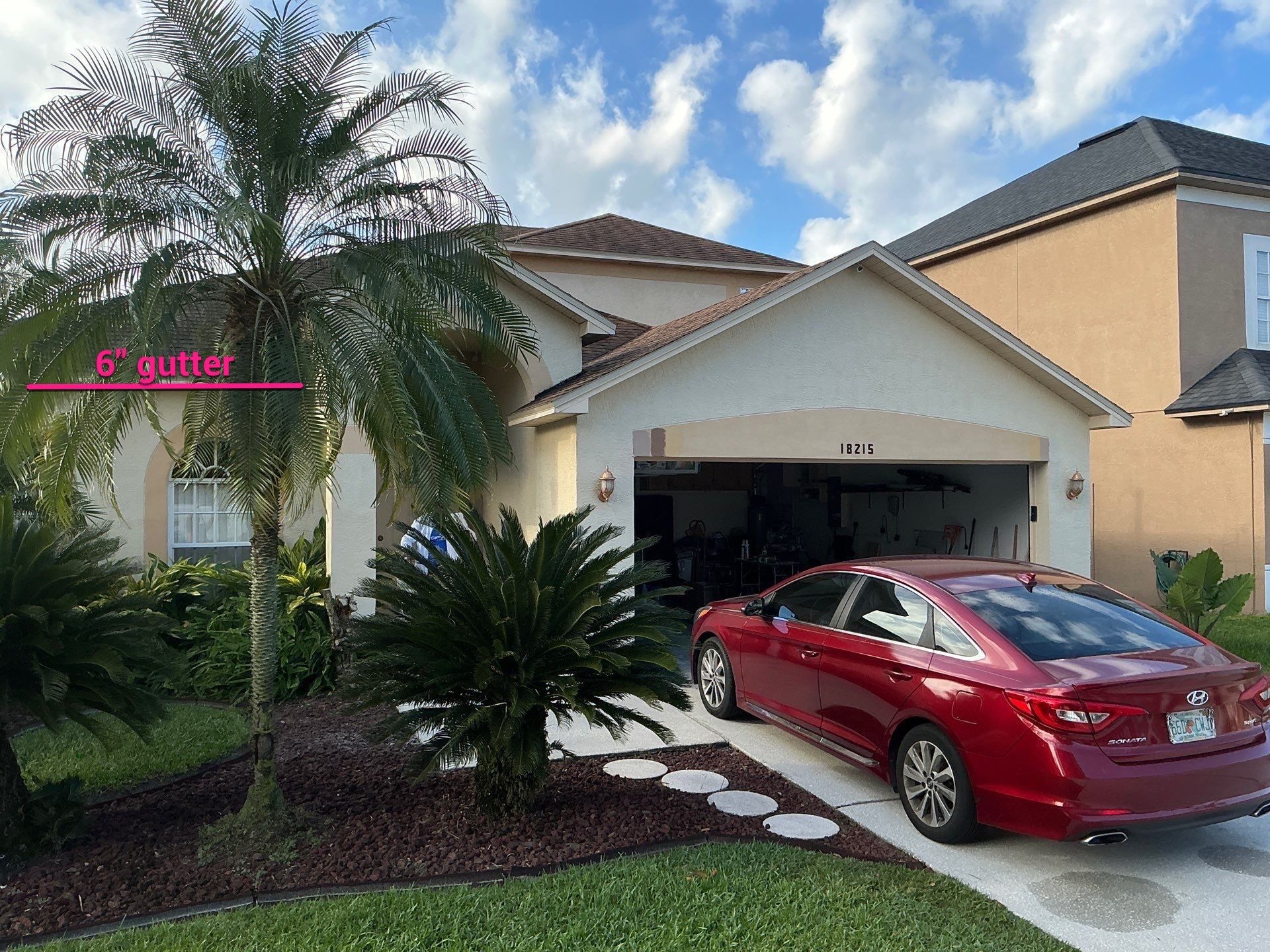 6 Inch Seamless Gutters using Musket Brown Seamless Gutters in Tampa FL by Gutter Professors