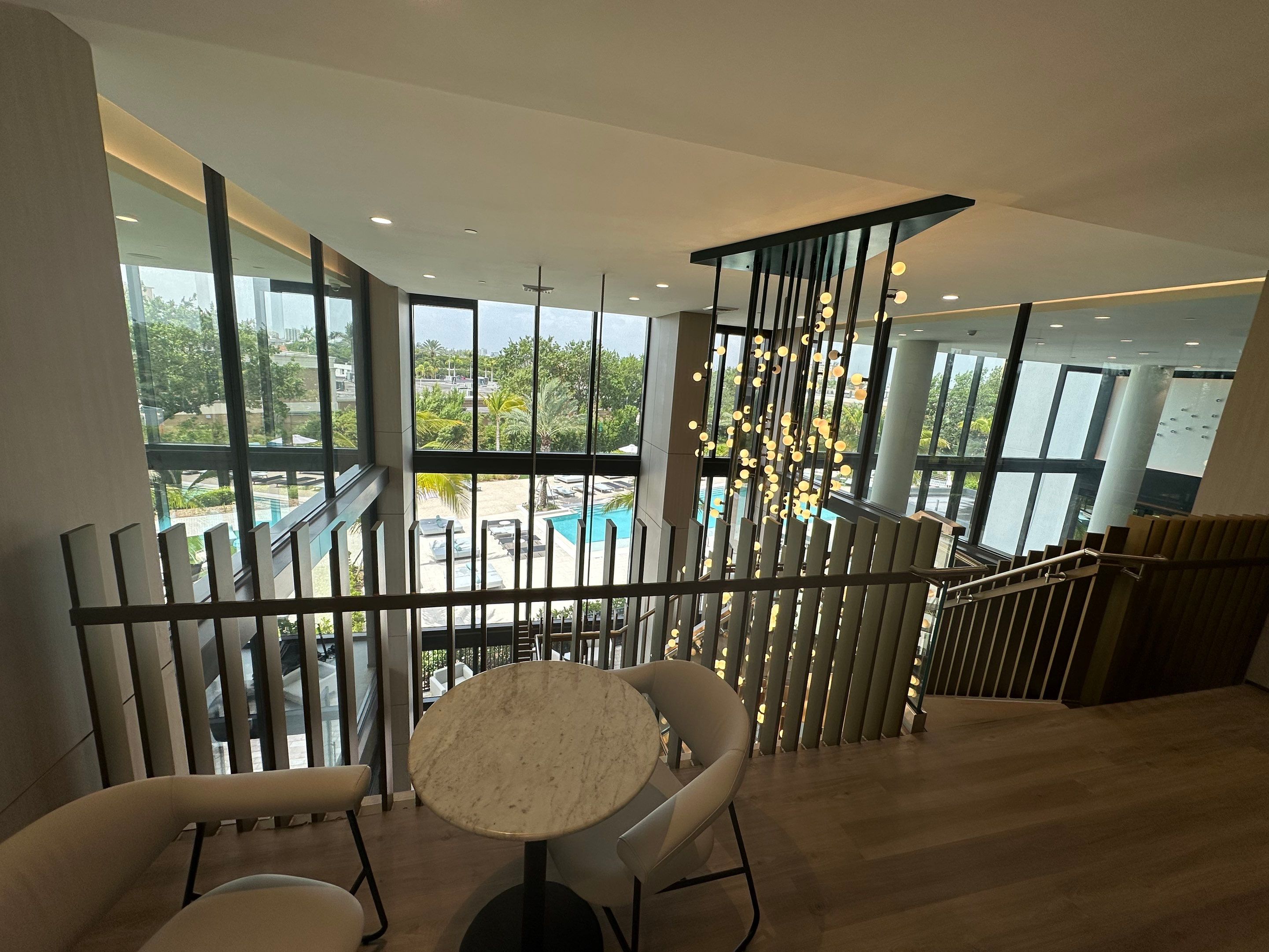 Custom Commercial Lobby in Hallandale Beach by Toledo Iron Works