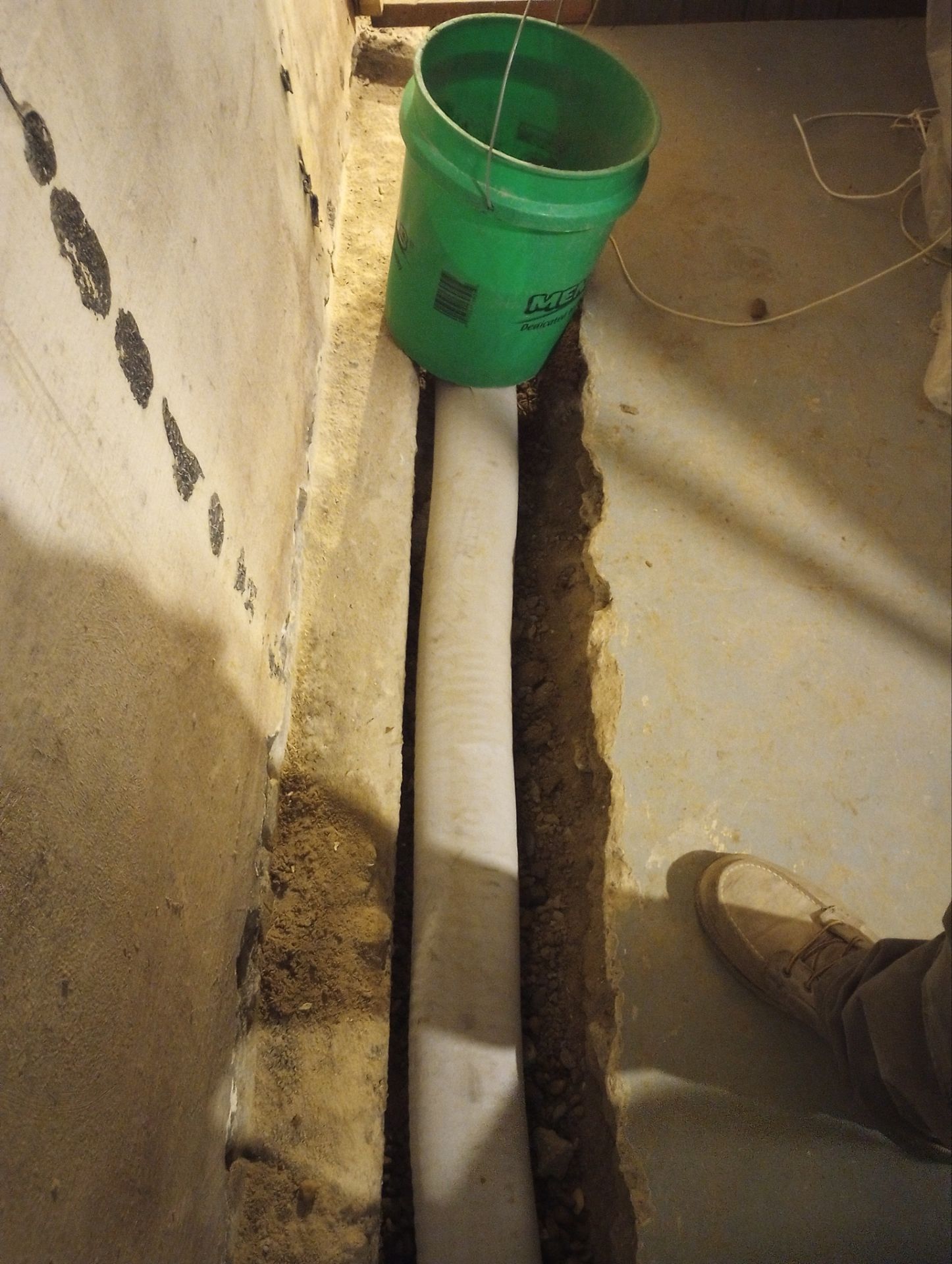Golden Valley Drain Tile by Waterproofing Northeast