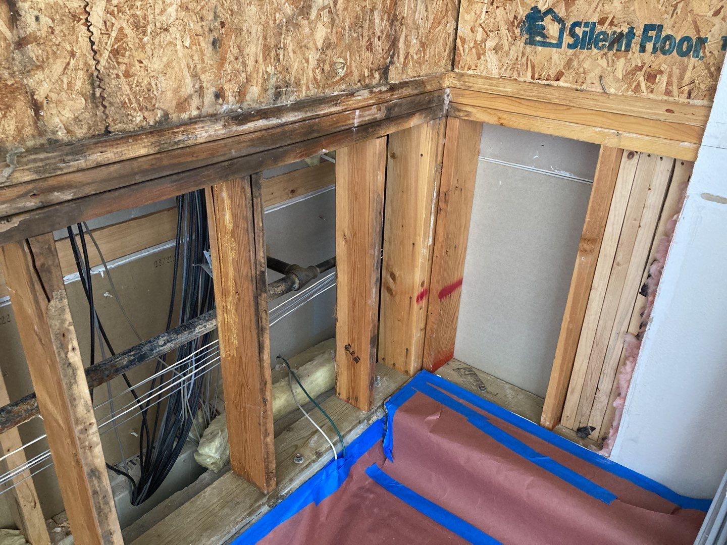 Mold Remediation using Containment by Accountable Home Services