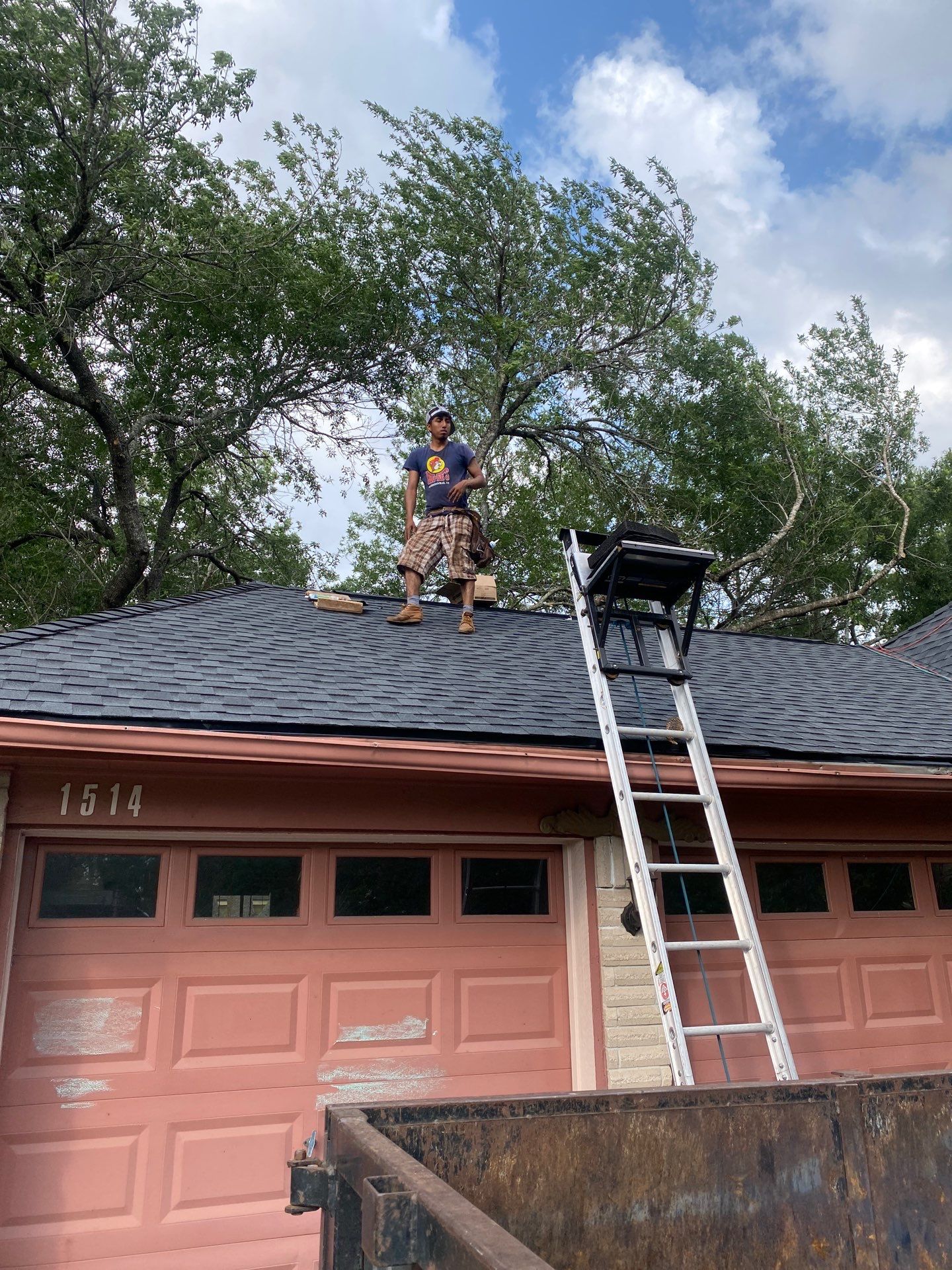 Residential Roof Replacement using GAF HDZ - Charcoal shingles by Elite Roofing LLC