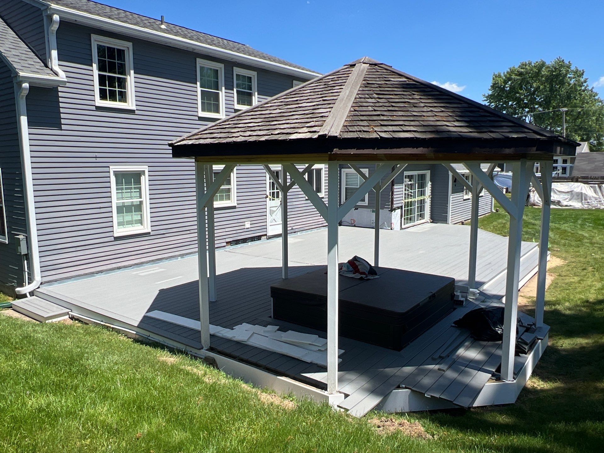 Deck Repair using Trex Select Decking by Chagnon Building & Remodeling LLC