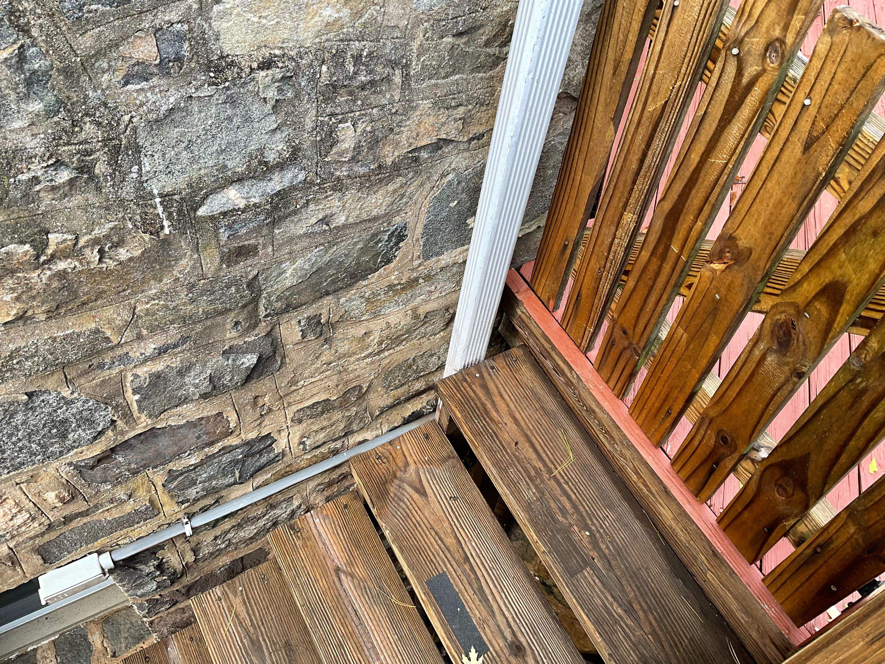 Gutter Installation using 6" Gutters & 3/4 " Downspouts by Alpha Design Services