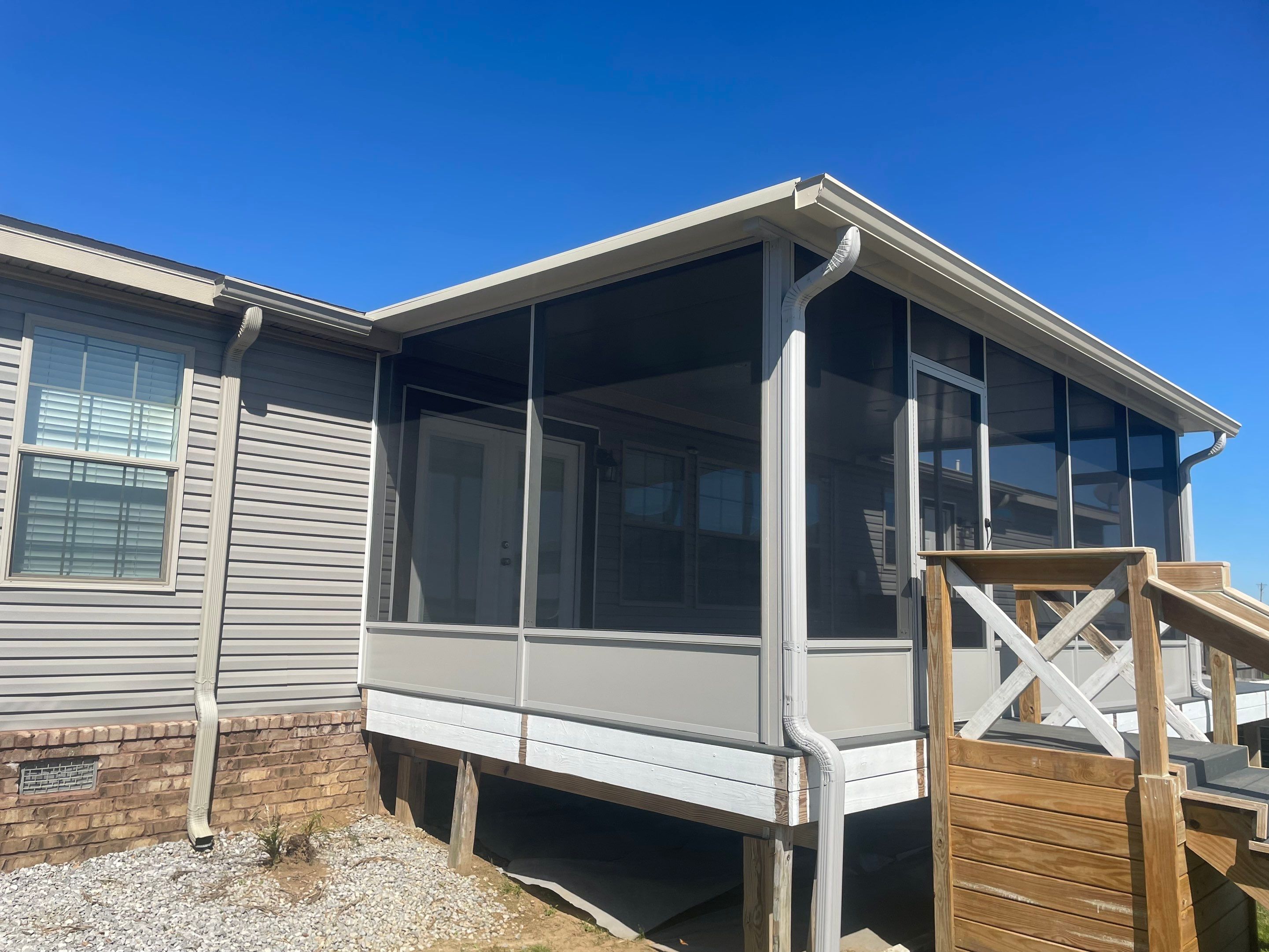 Elevated Screen Room & Deck by Titan Sunrooms