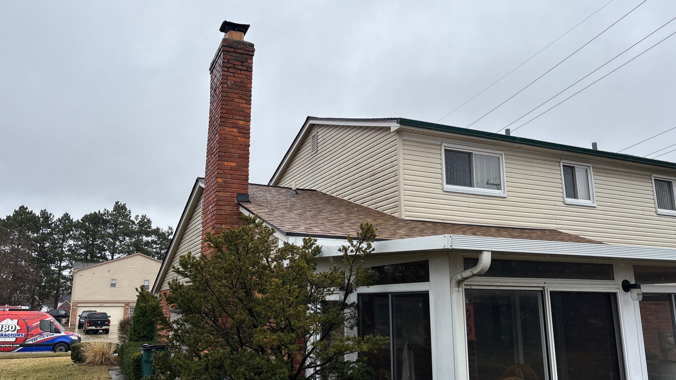 Roof Replacement using CertainTeed Landmark Resawn Shake by 180 Contractors
