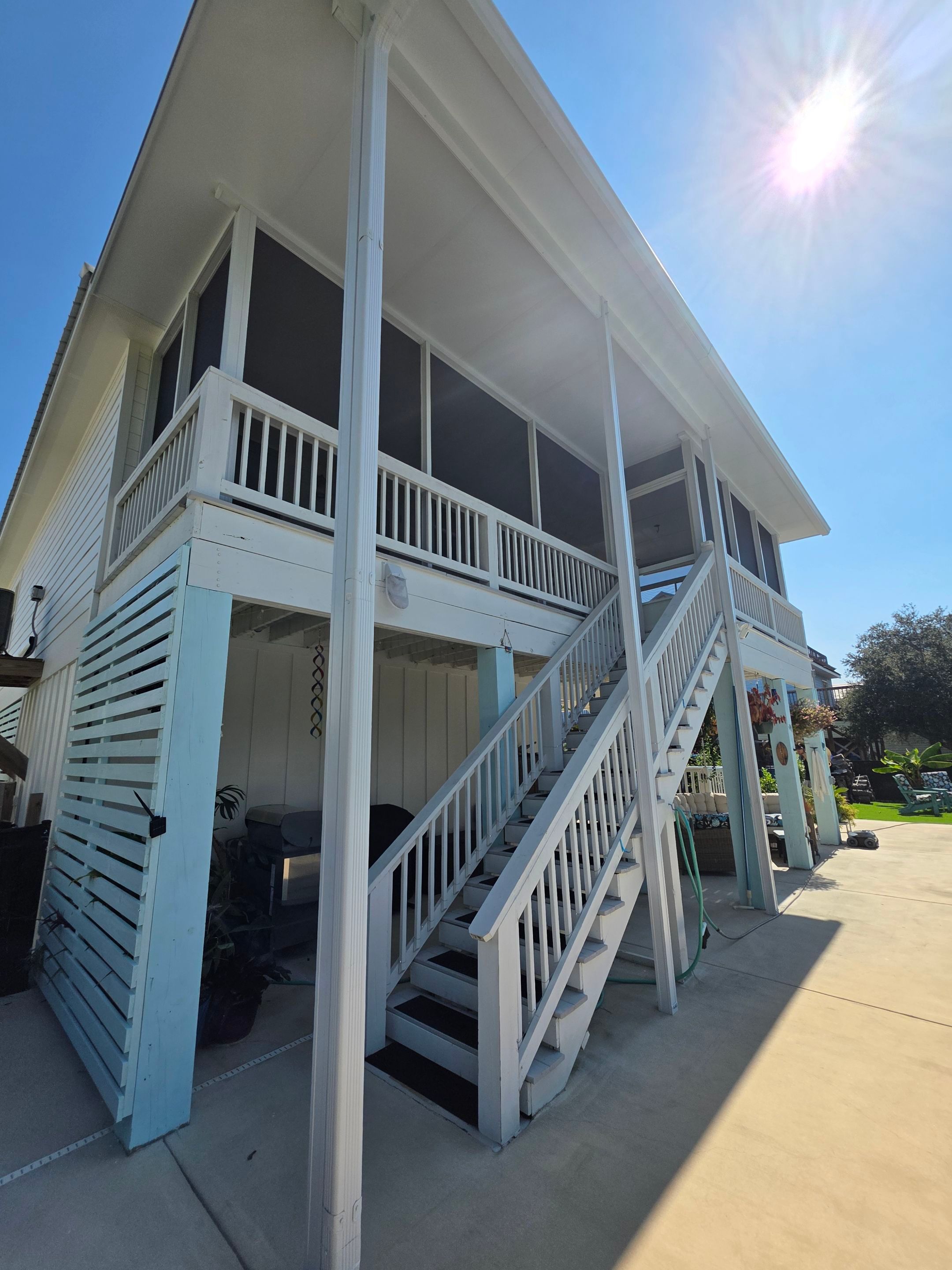 2nd Floor Screen Room by Titan Sunrooms