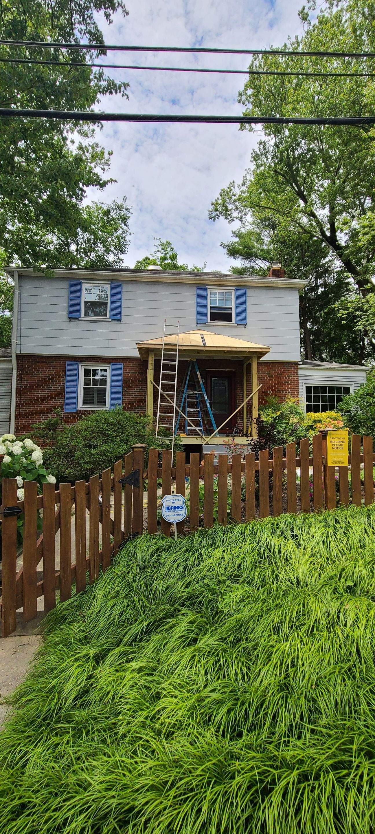 Siding and roof replacement, deck installation by Window Depot of Annapolis
