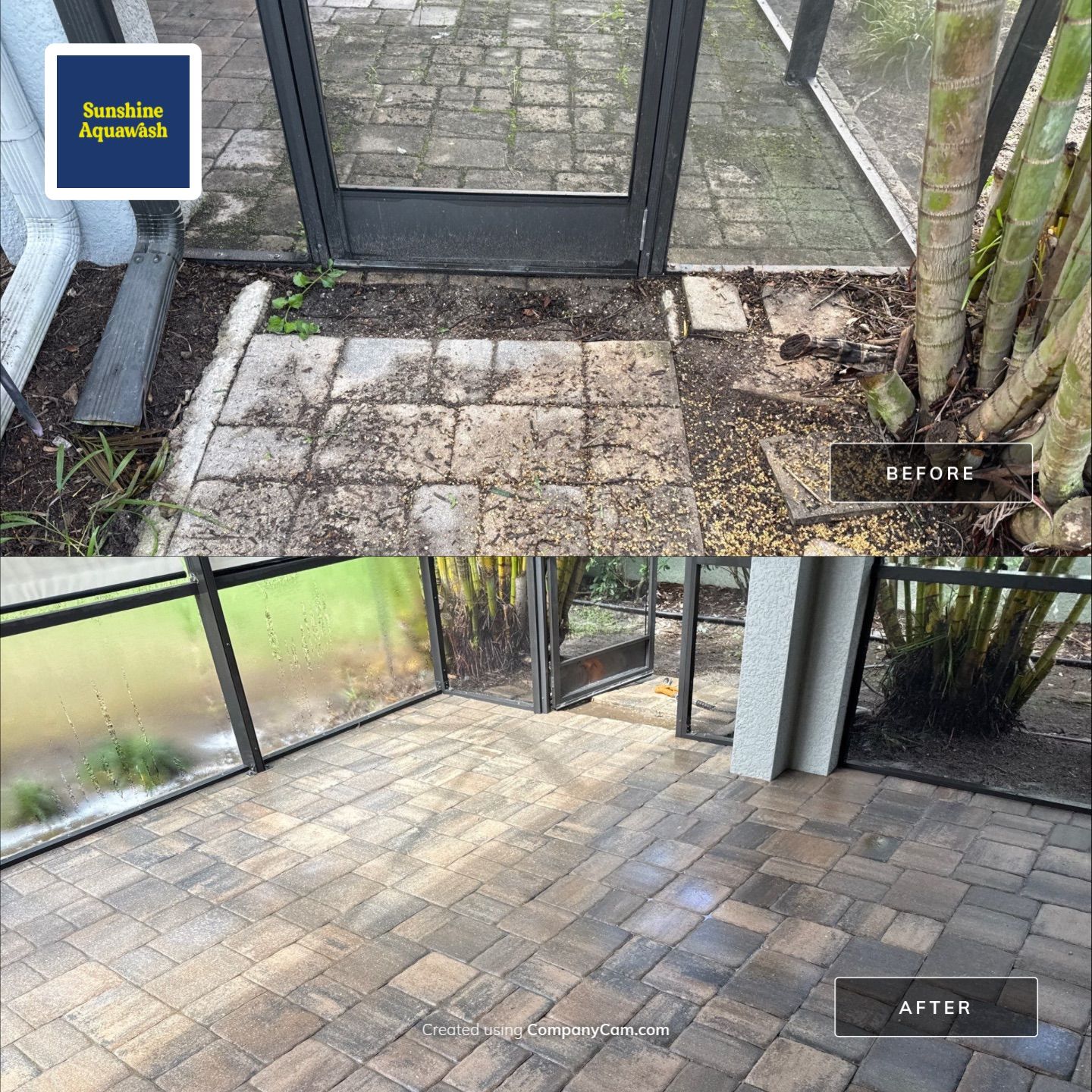 Pre-Sale Exterior Cleaning – Forest Creek Community, Parrish, FL by Sunshine AquaWash