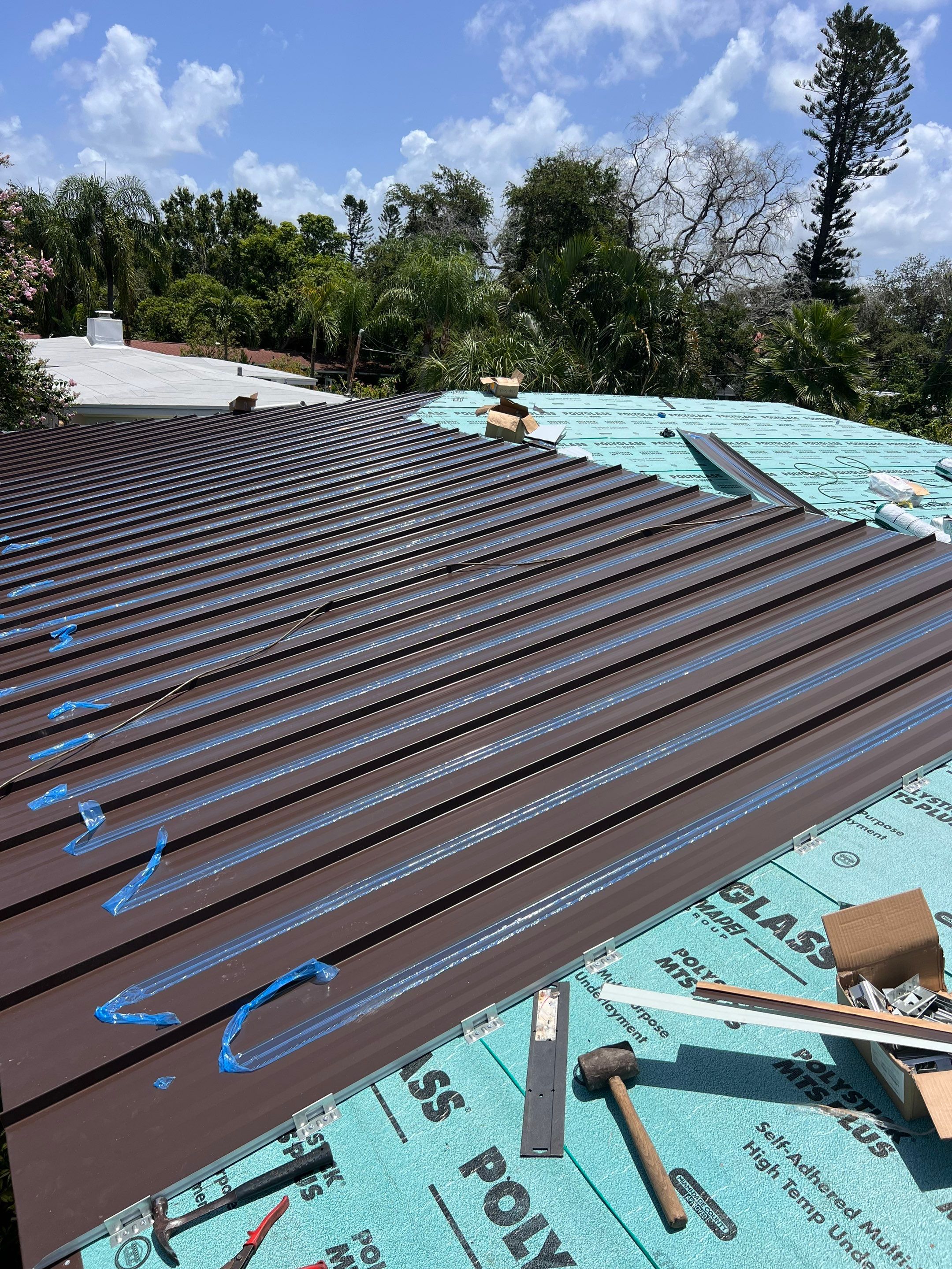 Project in St. Petersburg 33705 by Mitchell Roofing Company LLC 