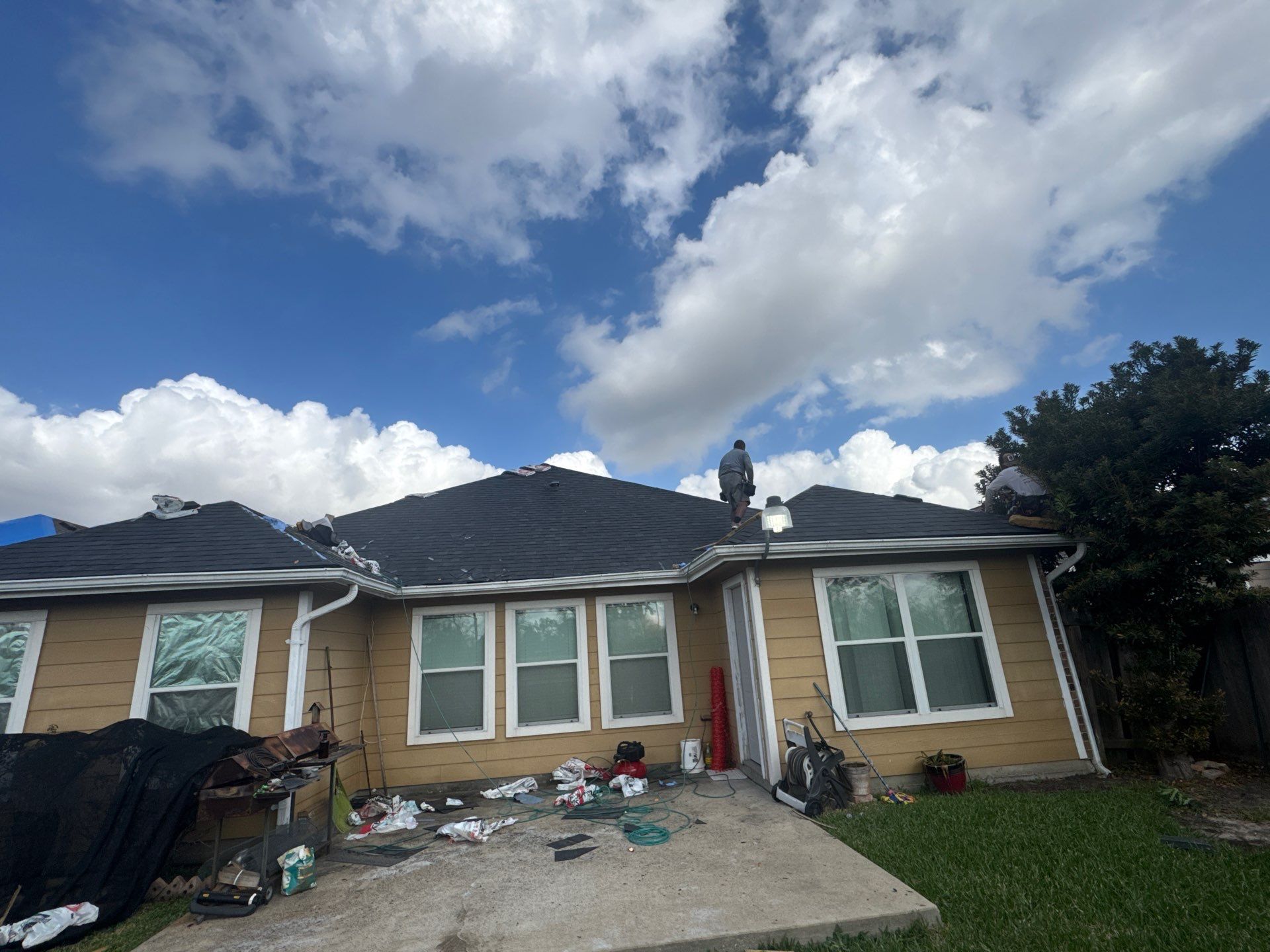 Project in Houston by Proud Roofing