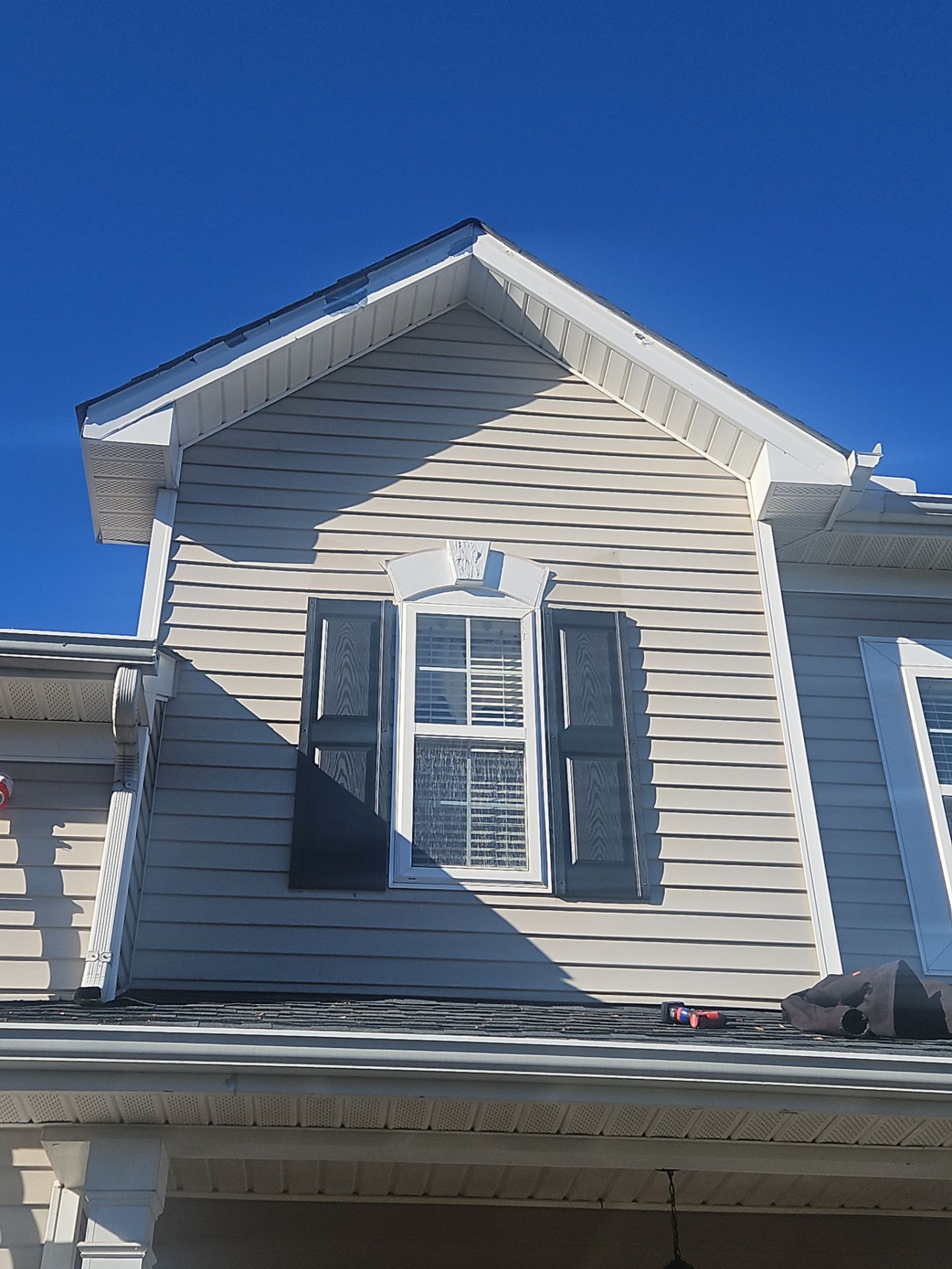 Shutter Replacement & Arched PVC Trim by A Step Above Handy LLC 