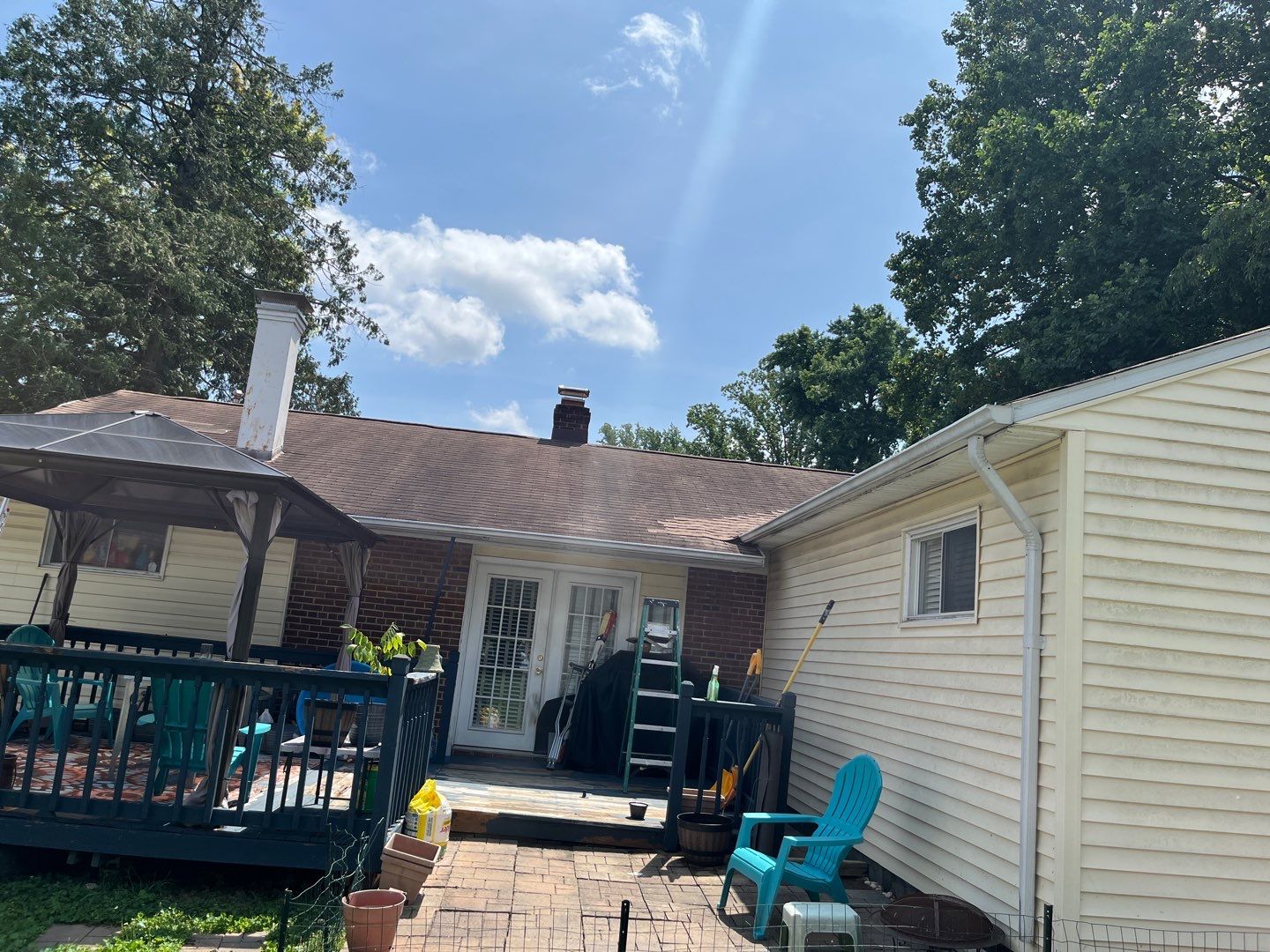 Residential Roofing Installation using Certainteed Landmark, Moire Black by RJC General Construction, LLC.