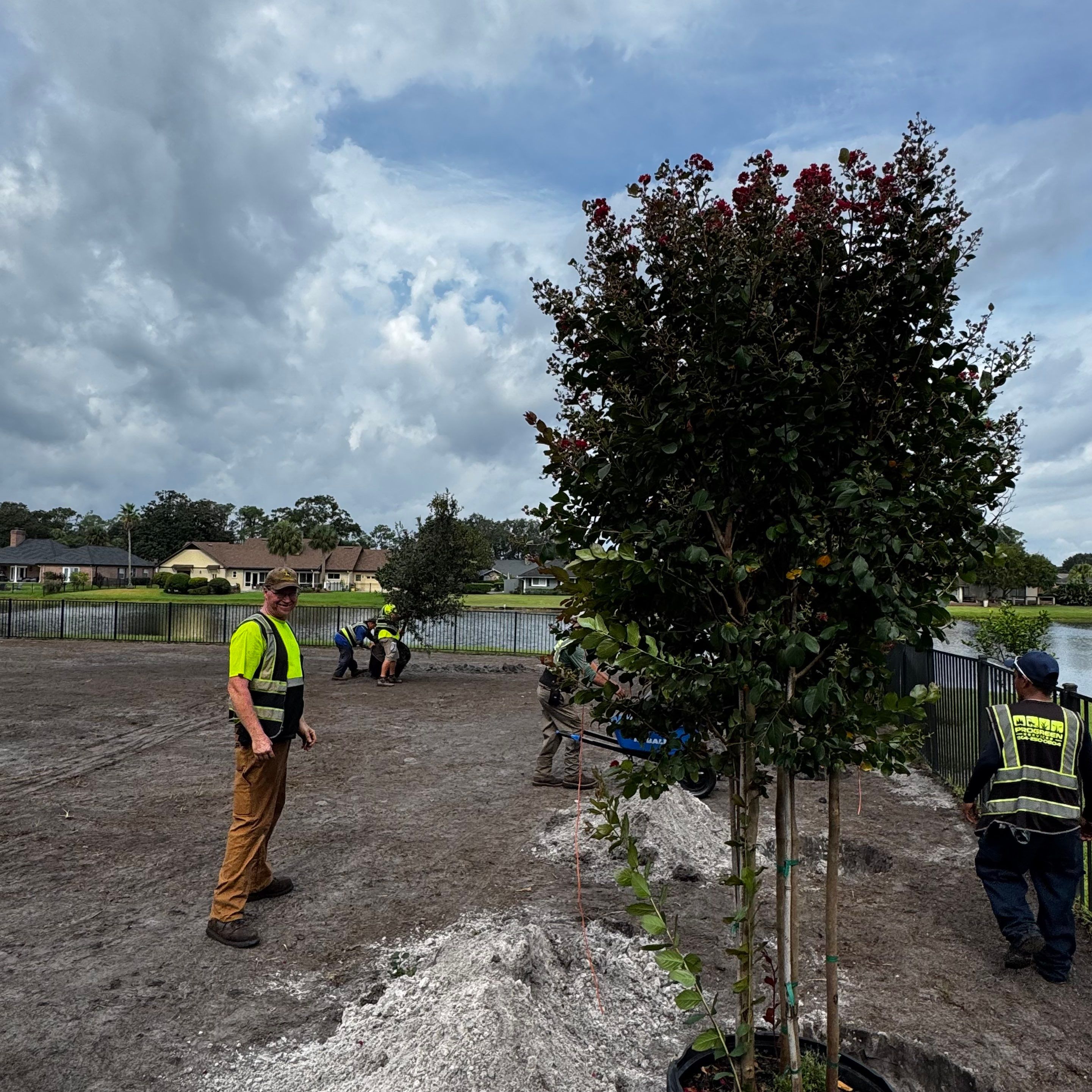 Sod & Landscape Install | Deerwood Community by ProGreen Services