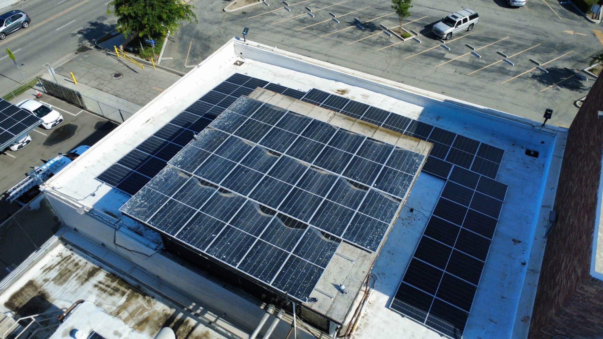 Commercial Solar Panel Cleaning by Palm Coast Solar Cleaning