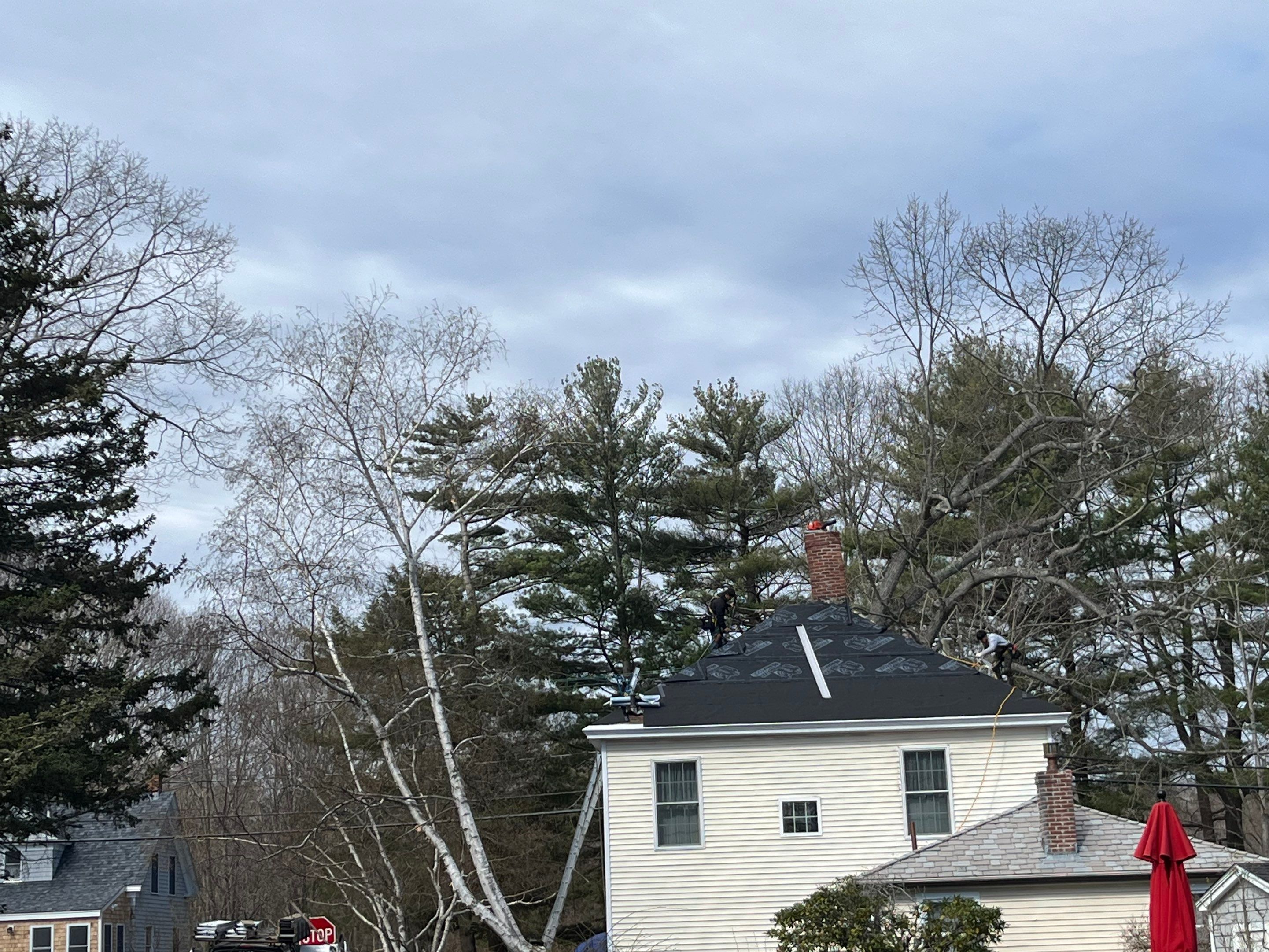Everlast Siding, and New Asphalt Roofing in New Castle, NH by Tall pine roofing