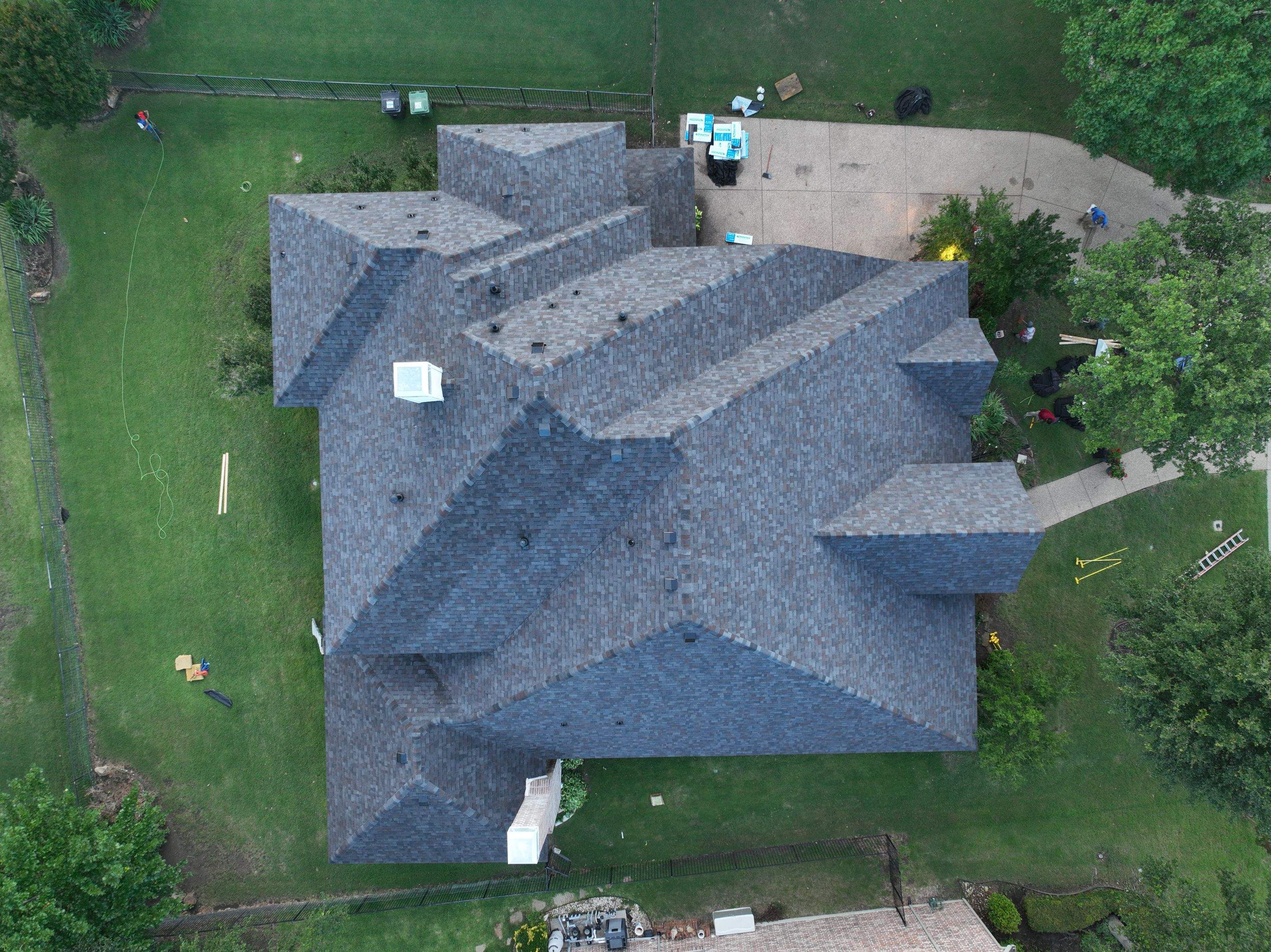 Residential Roofing Installation using Malarkey Vista Black Oak by OneSource Roofing and Restoration