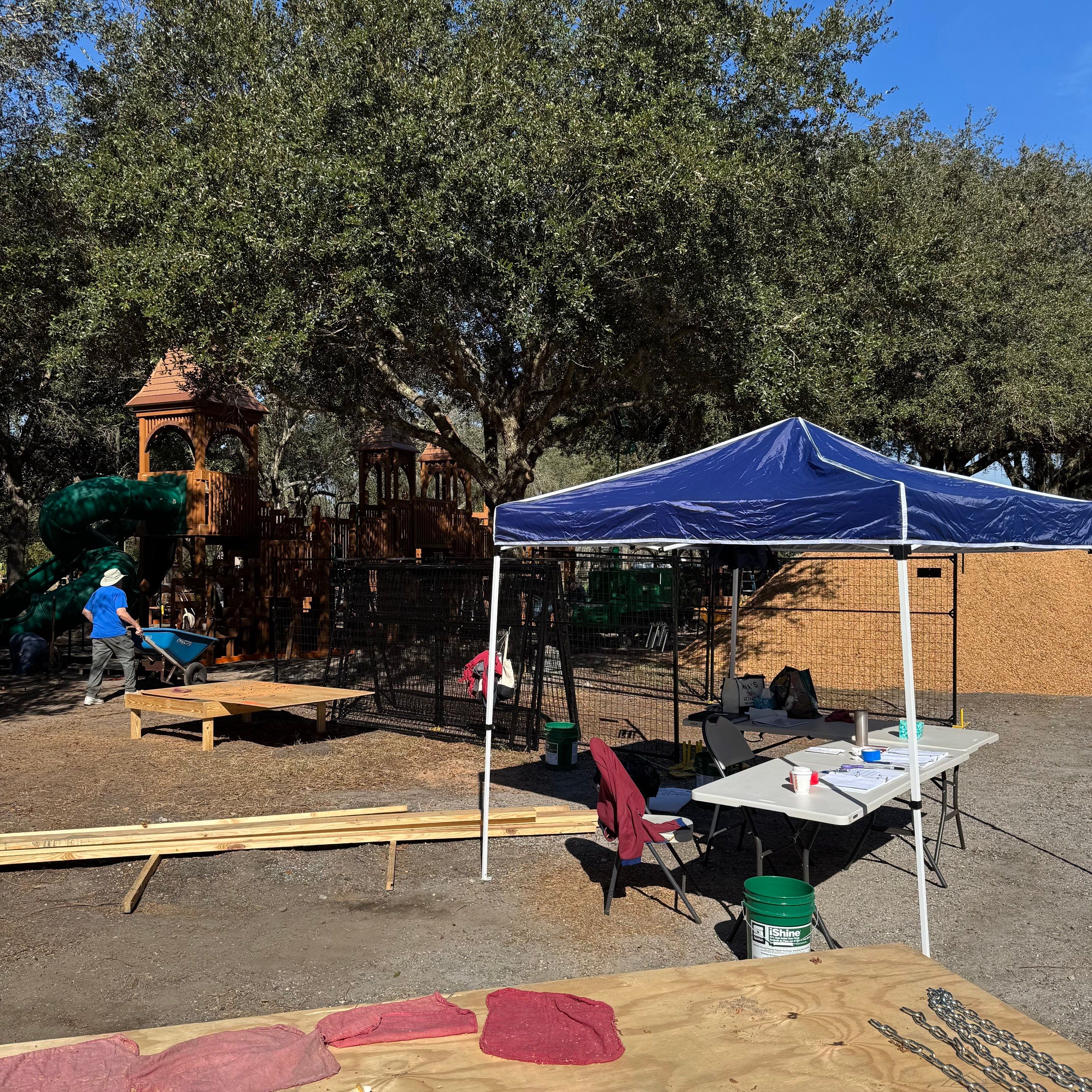 Volunteer Work | Deerwood Community Playground by ProGreen Services