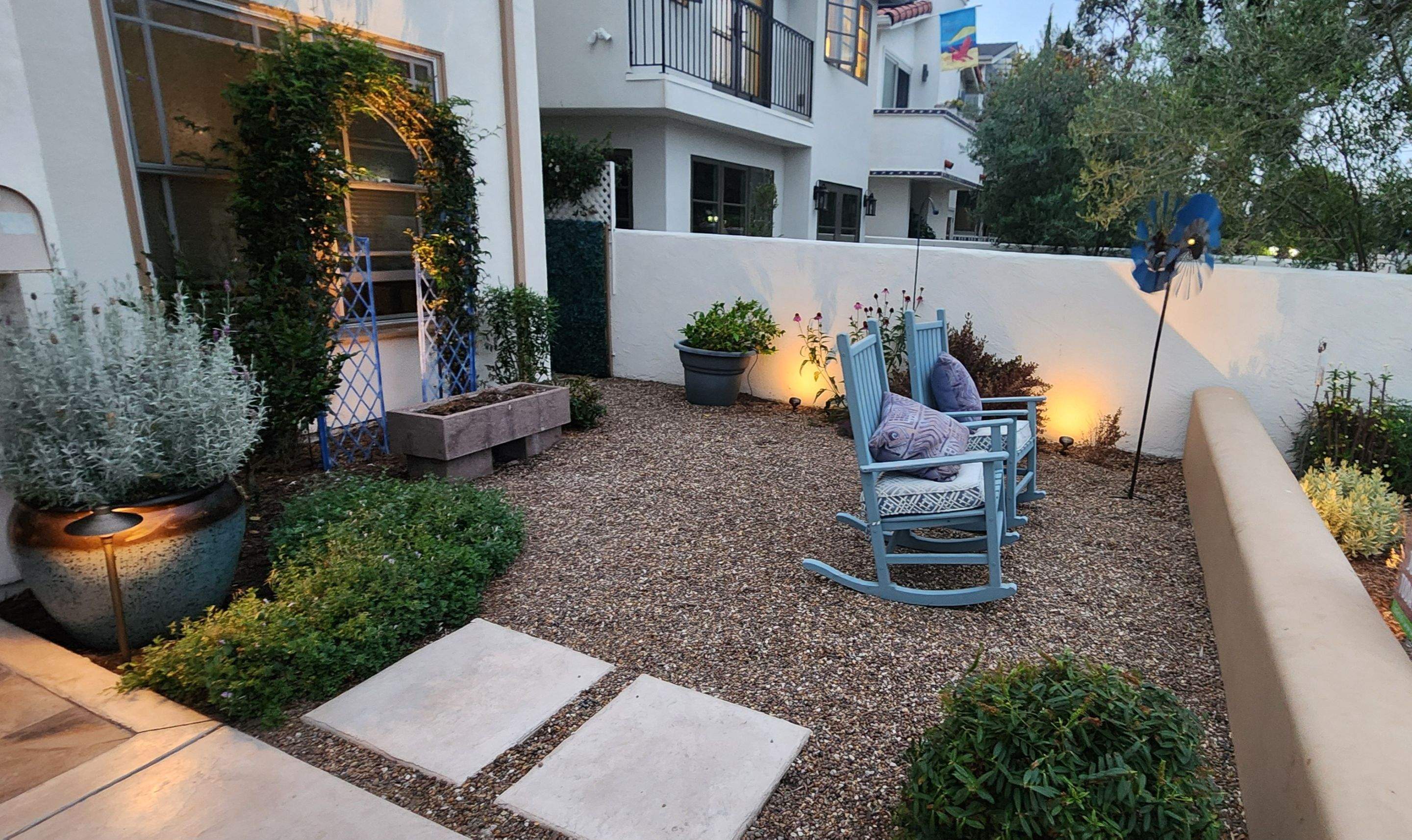 Residential Landscape Lighting and Pathway Enhancements in Coronado by Yard Techs