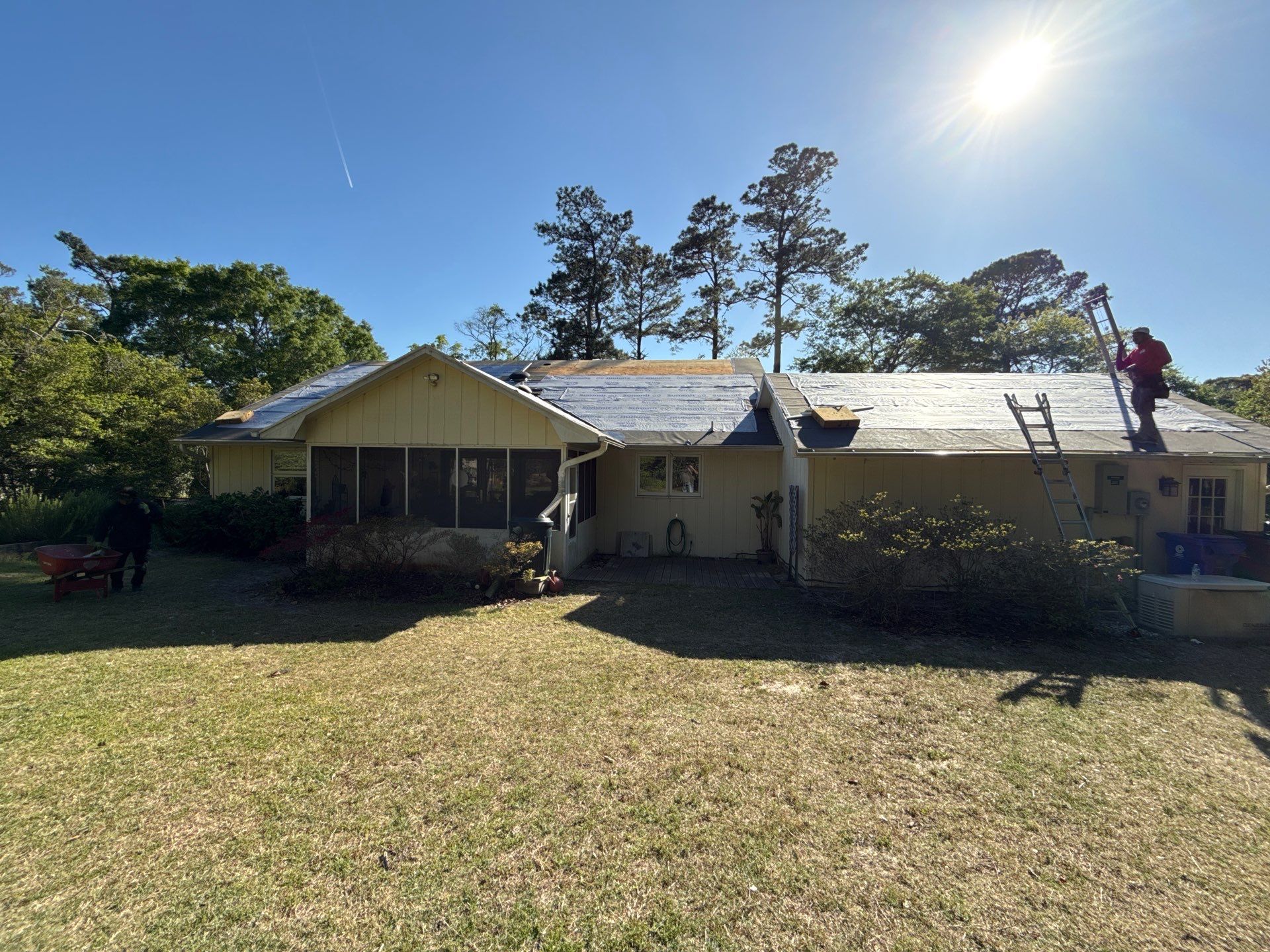 Project in Wilmington by Breeze Roofing Inc