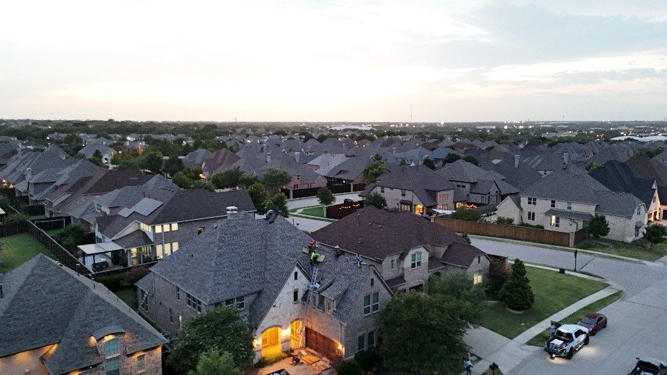 Residential Roofing Installation Using IKO Dynasty Shingles by Becker Roofing and Exteriors