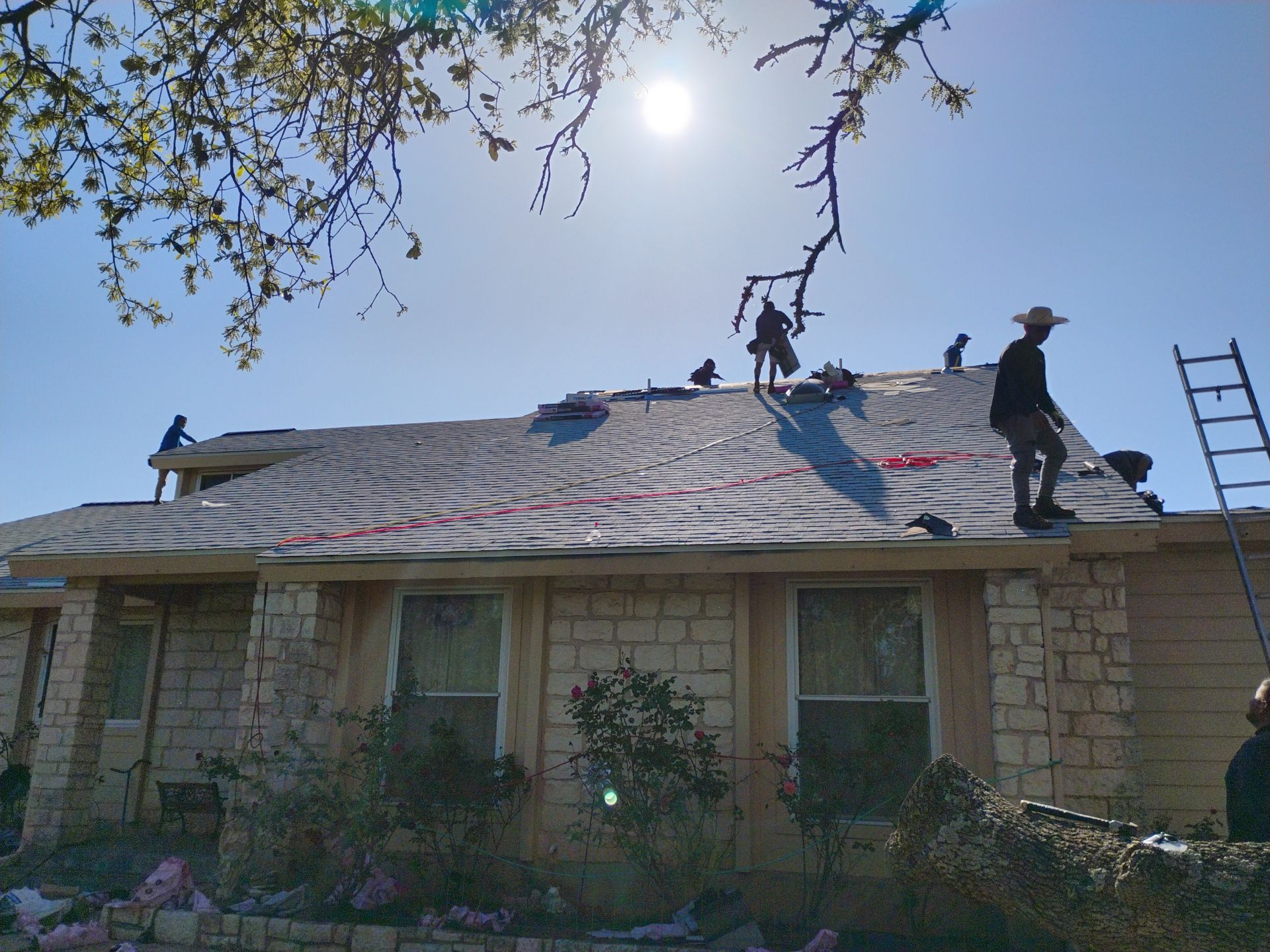Leander Hail Damage Restoration and Architectural Shingle Roof Replacement by Caliber Restoration LLC