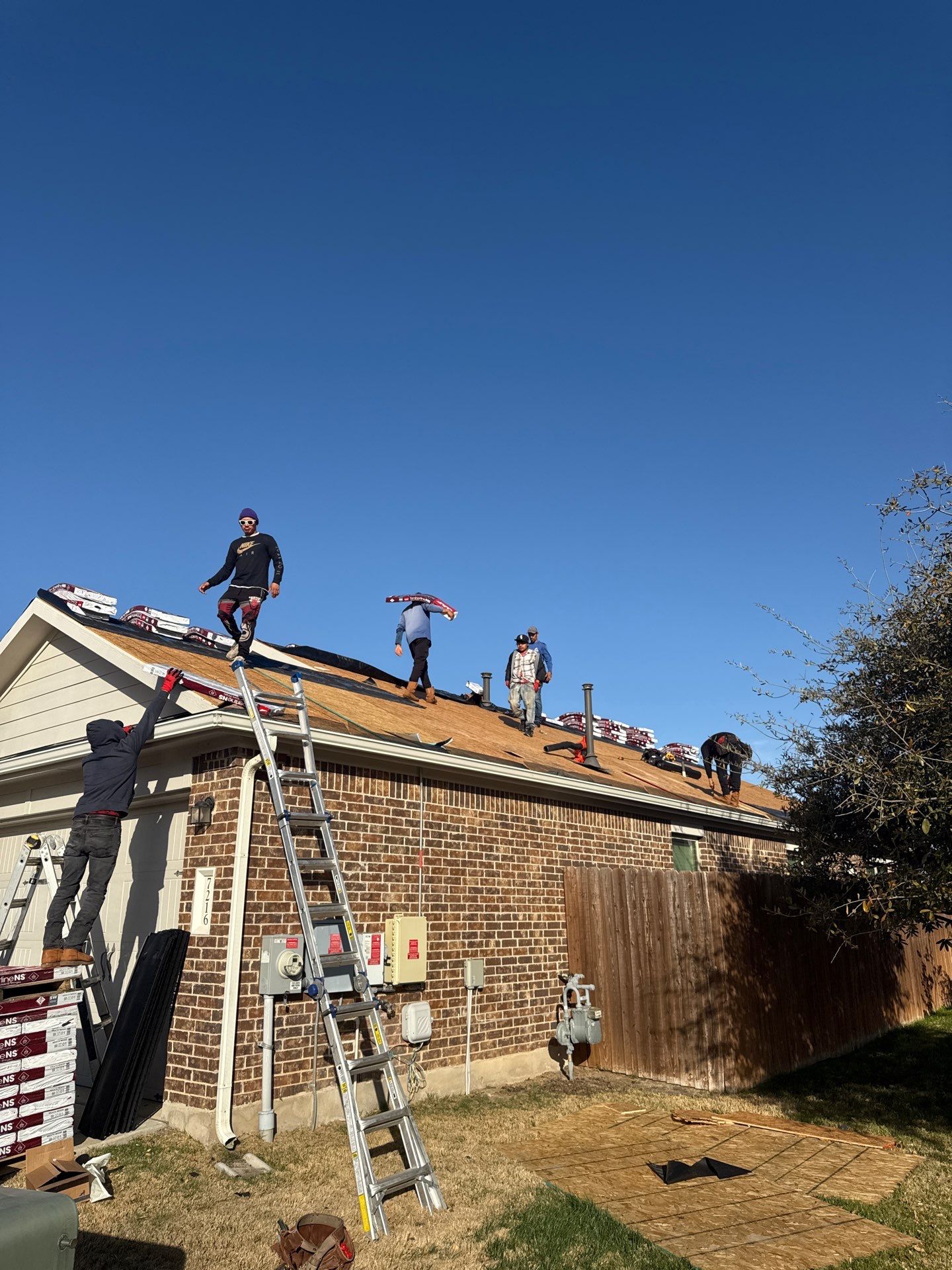 Project in Del Valle by Rhino Roofing and General Contracting, LLC