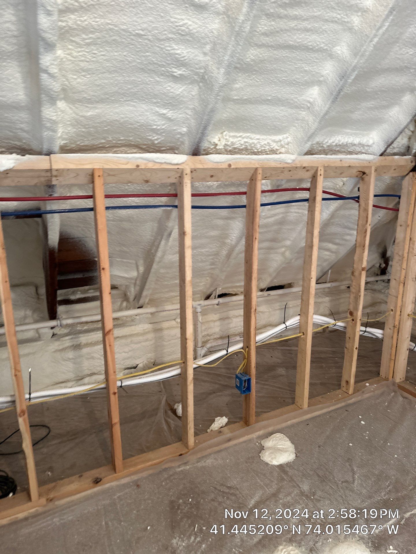 Spray Foam Insulation using Closed Cell Spray Foam by NYS Foam & Energy