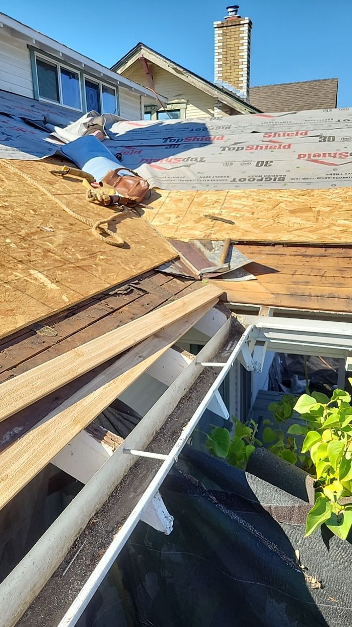 Residential Roofing Installation using IKO Dynasty (Color: Summit Grey) by Orezona Building & Roofing Company, Inc.