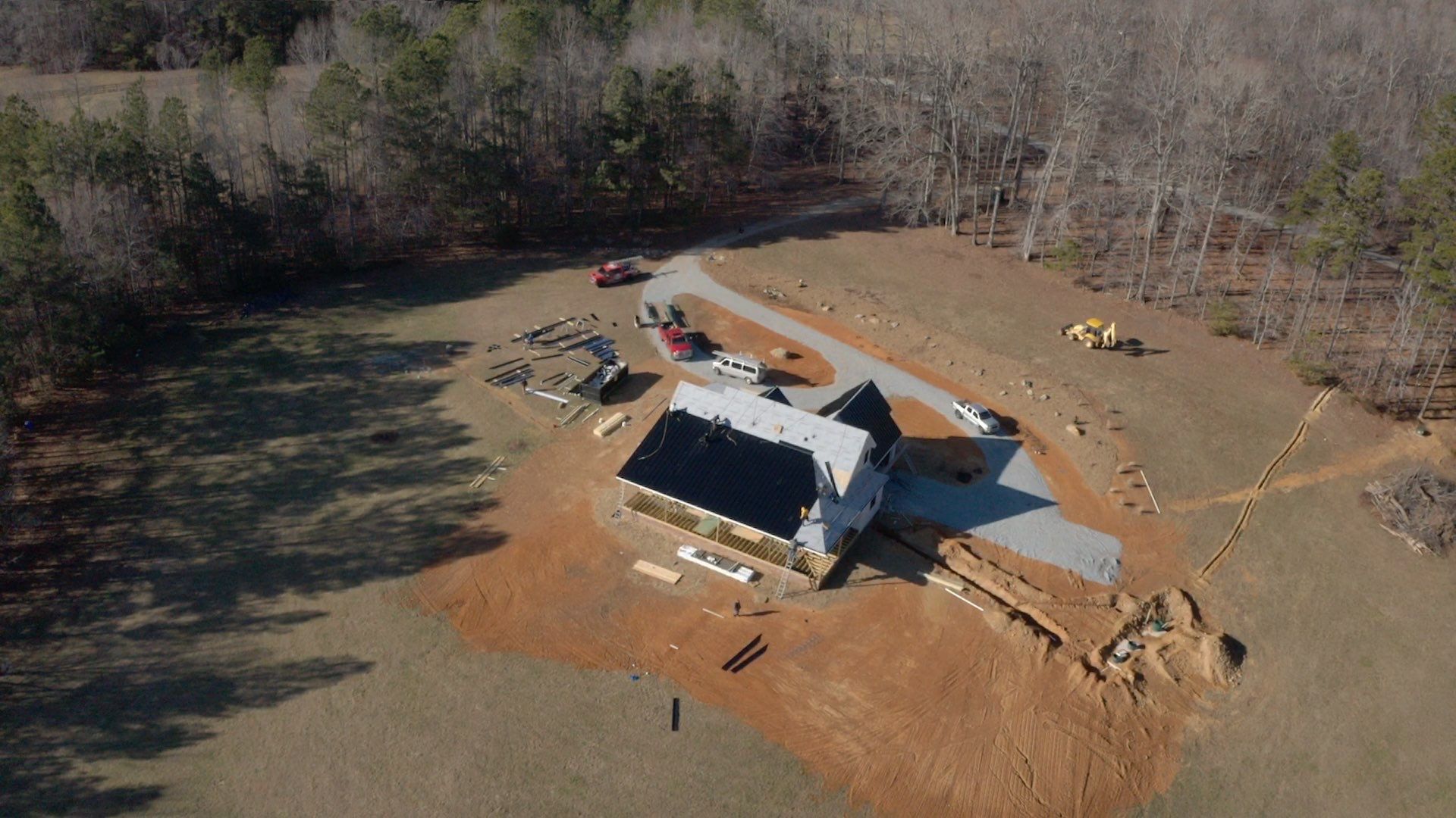Custom Home Metal Roof Installation by Just In Time Roofing and Restoration