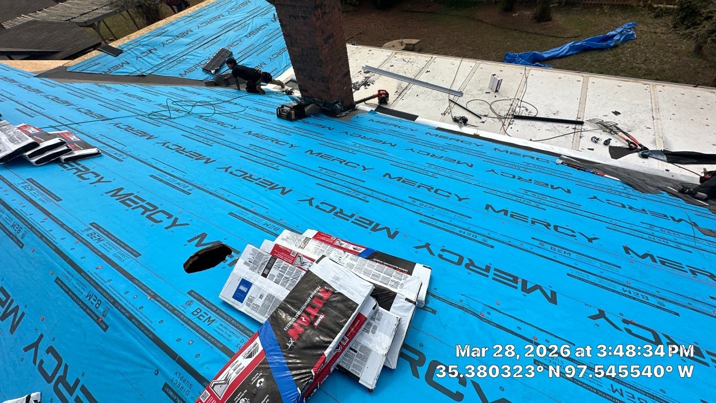 Project in Oklahoma City by Icon Roofing And Construction