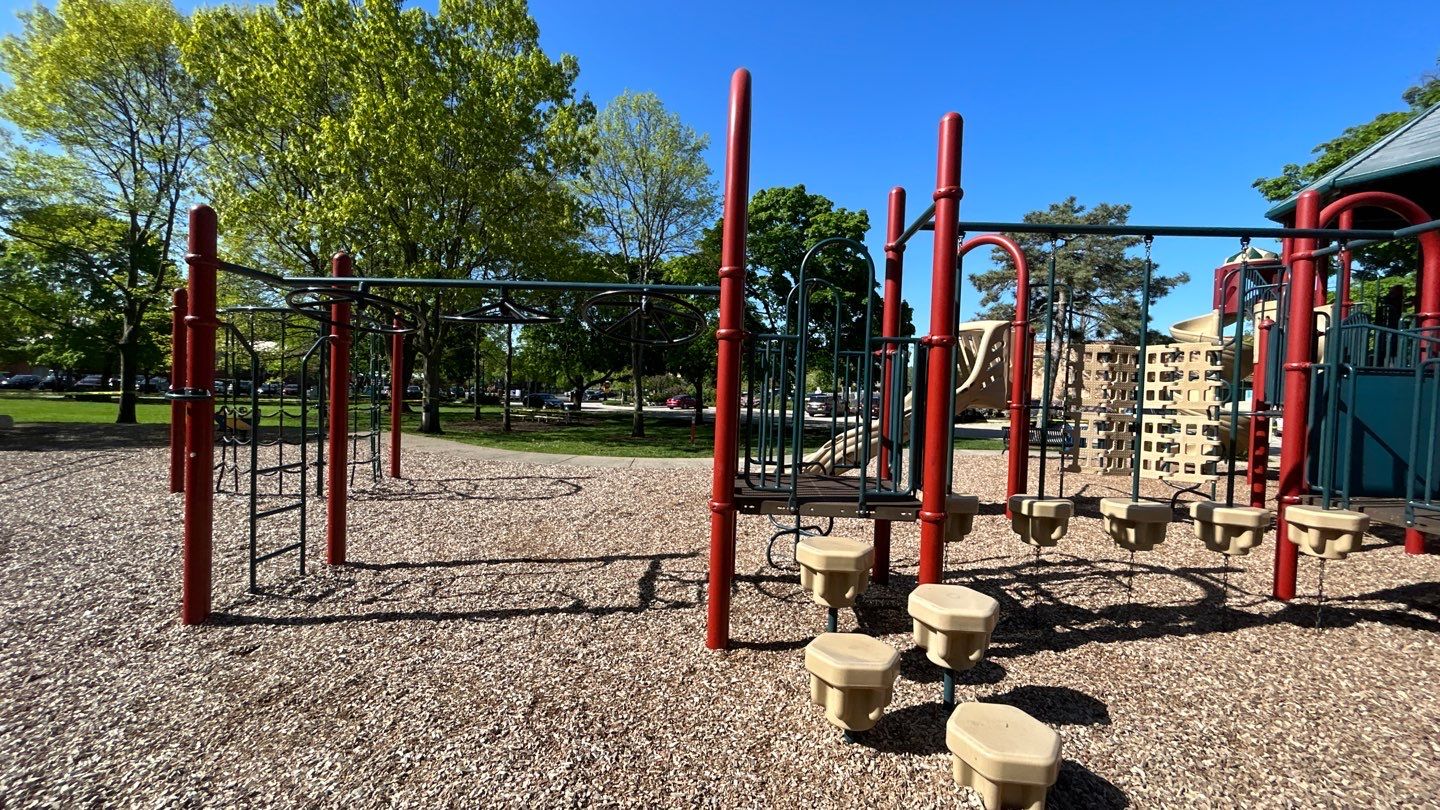 Playground cleaning by Northern Power Washing LLC.