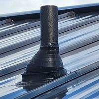 24ga 1" Nail-Strip Dark Bronze  by Total Roofing System The Metal Roof Experts