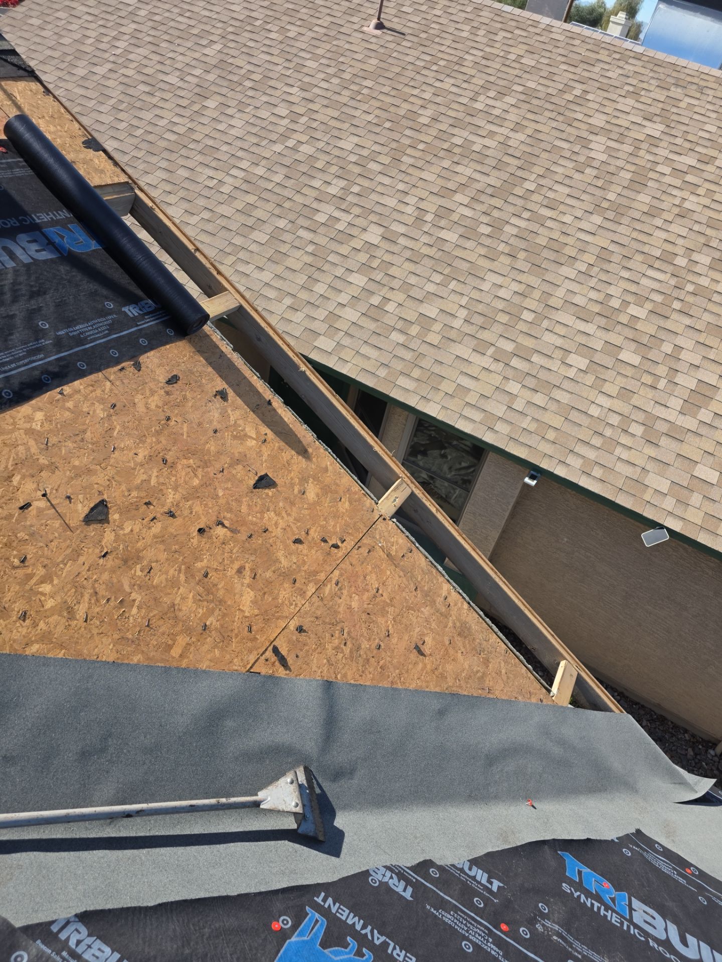 Residential Roof Install using GAF by Weather-Tite Roofing