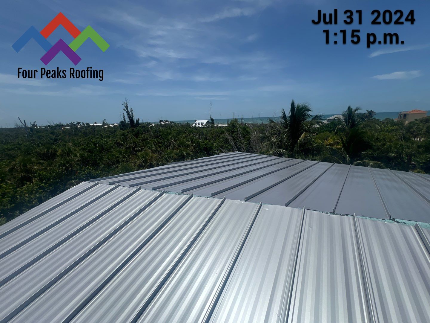 Residential Roof Installation by Four Peaks Roofing