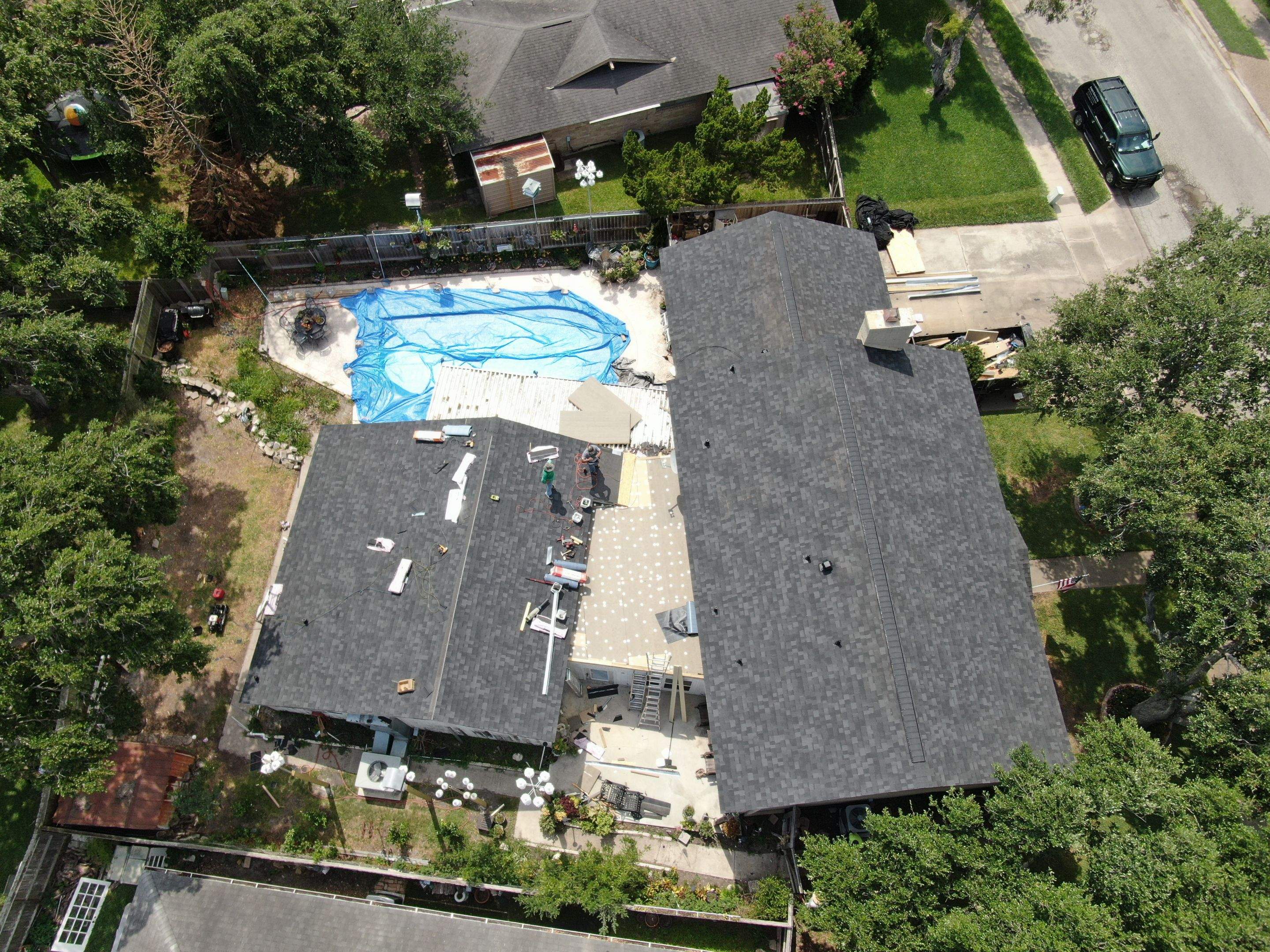 Its to Hot! Insulate this roof by Bayfront Roofing and Construction
