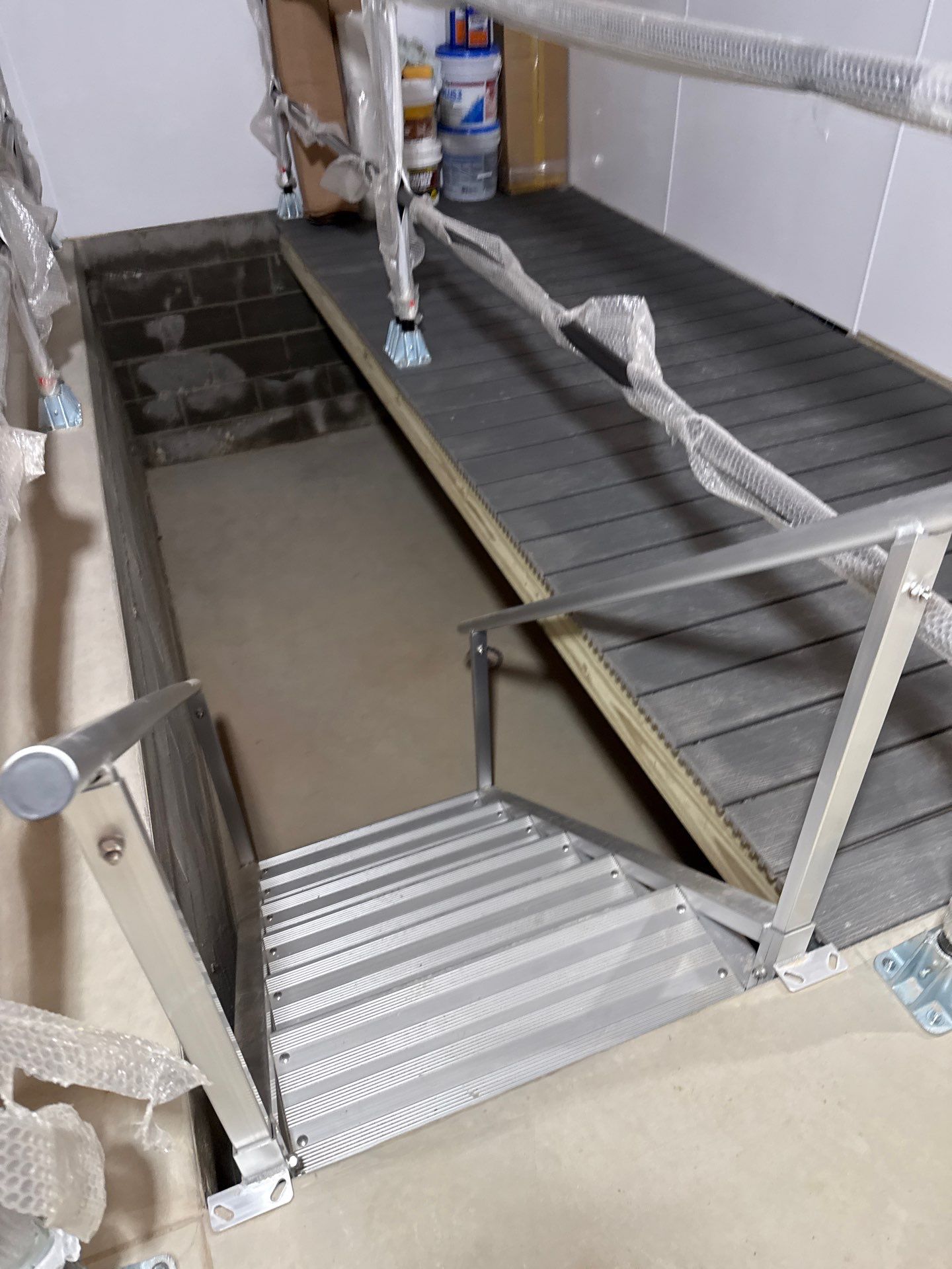 Mechanical Room Project in Pittsburgh by Floors in a Day, Inc