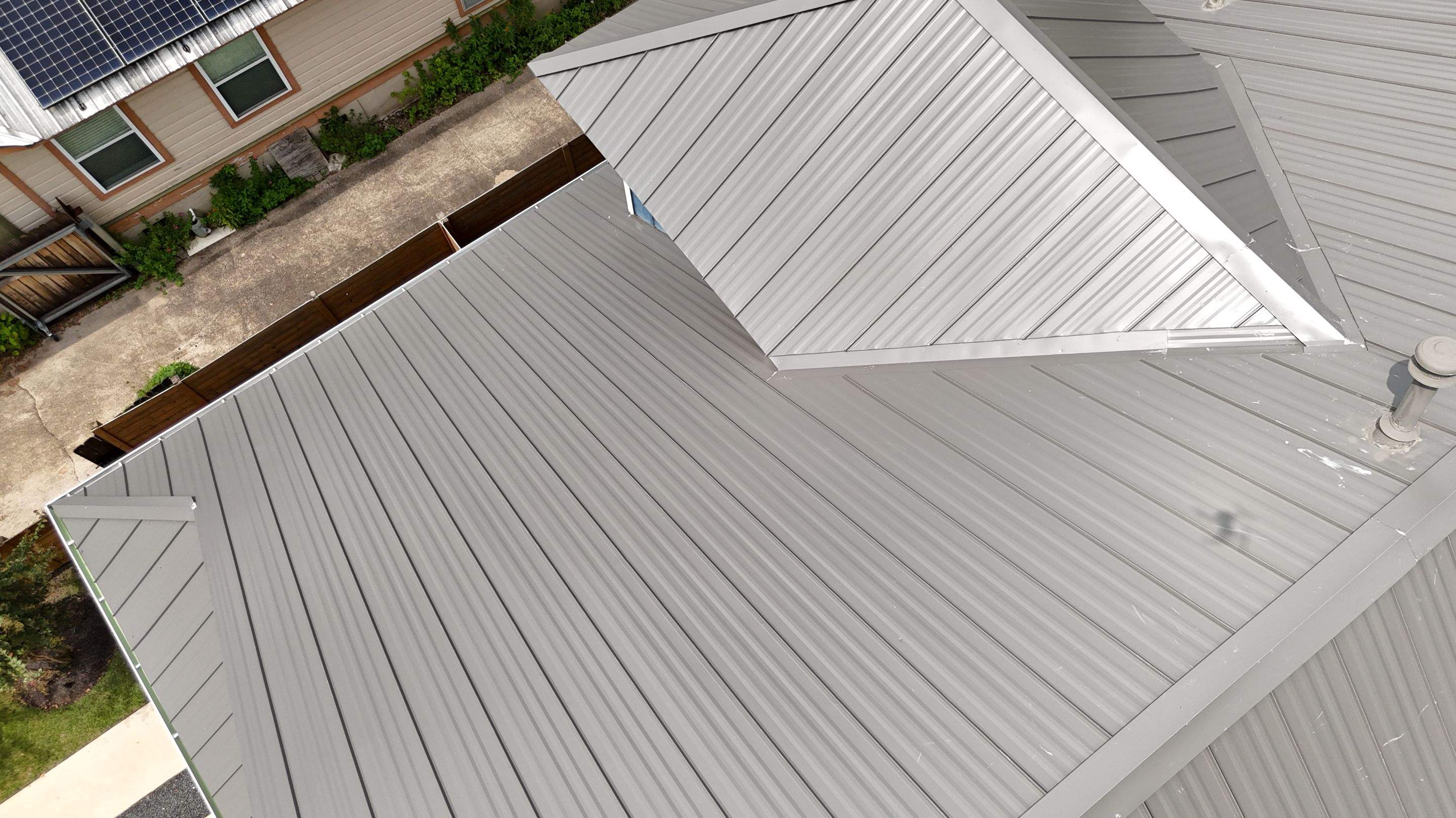 Charcoal Grey - L&A Metals LLC Type FF100, Hidden fastener/Standing Seam by RoofsOnly.com