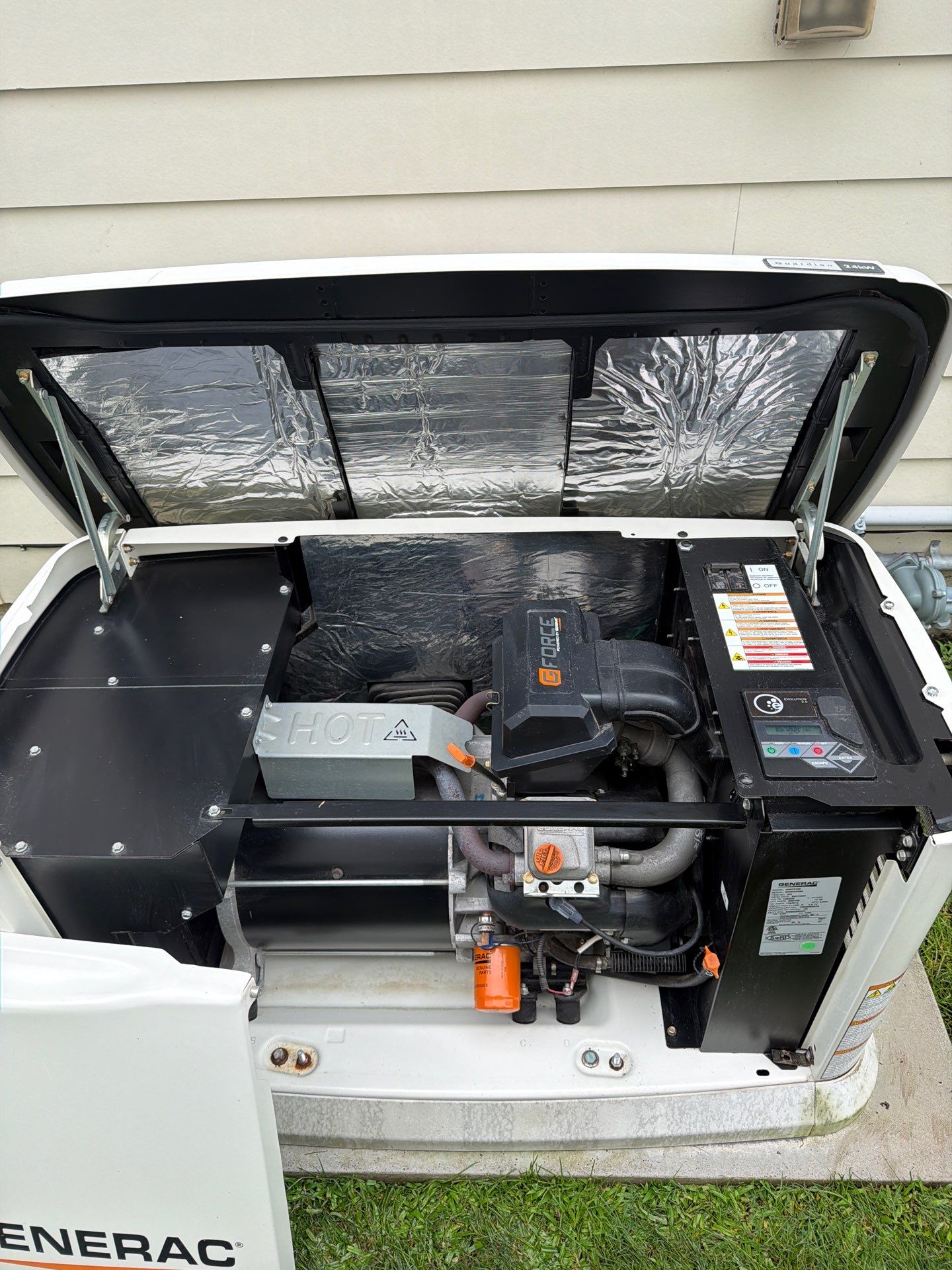 Residential Generac Standby Generator Preventative Maintenance in Conroe, Texas by GenTex Elite Services