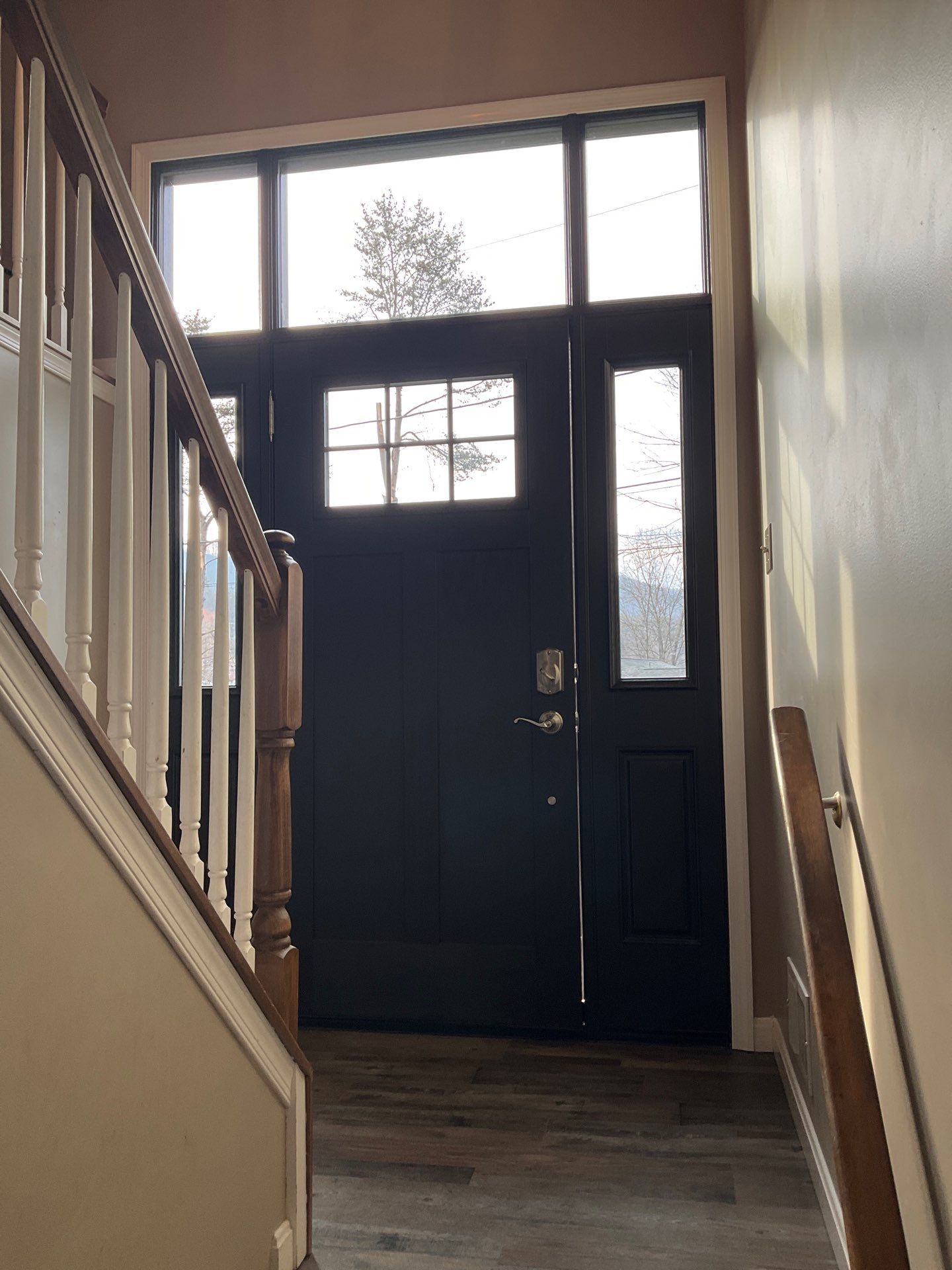 "🚪✨ Out with the old, in with the bold! Esh Builders just upgraded another customer's home to a custom Signet Entry Door by Provia MFG, blending style and durability right at your doorstep. #NewBeginnings #EshBuilders #HomeSweetHome 🏡💖" by Esh Builders
