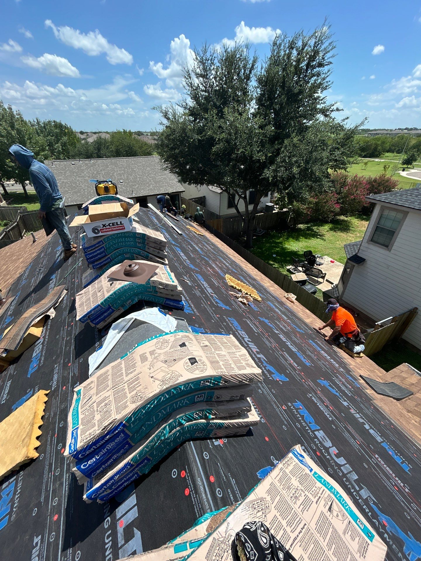 Project in San Marcos by Rhino Roofing and General Contracting, LLC