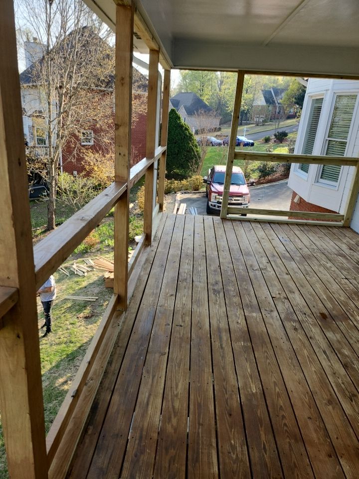 Shades Pointe Lane - Deck Installation  by Pillar and Pine