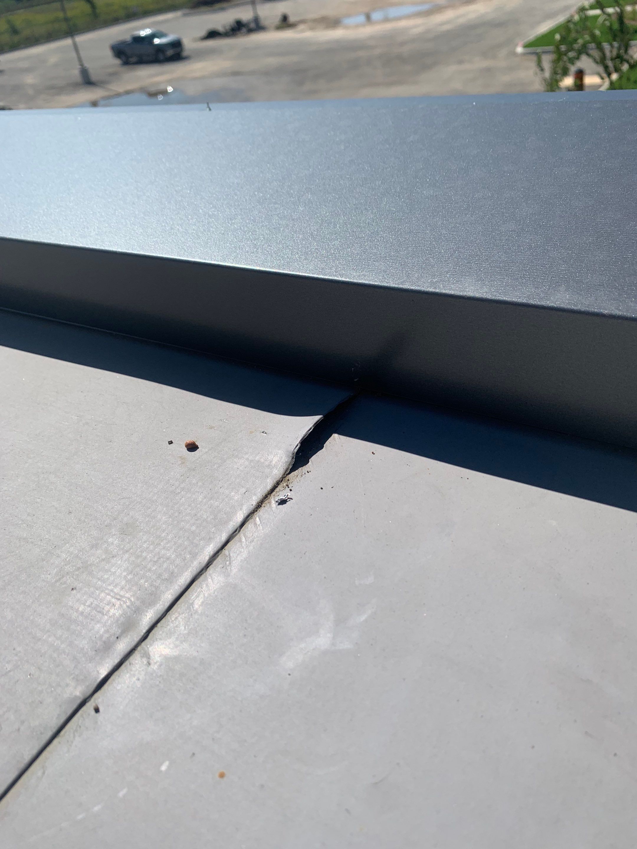 Commercial Roofing Installation using Diamond Tile Metal Shingles , Tpo Flat Roof by Jay Carter Roofing & Sheet Metal