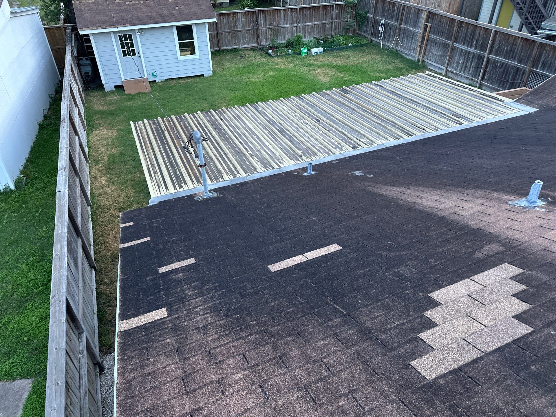 Project in Houston by Motion Roofing